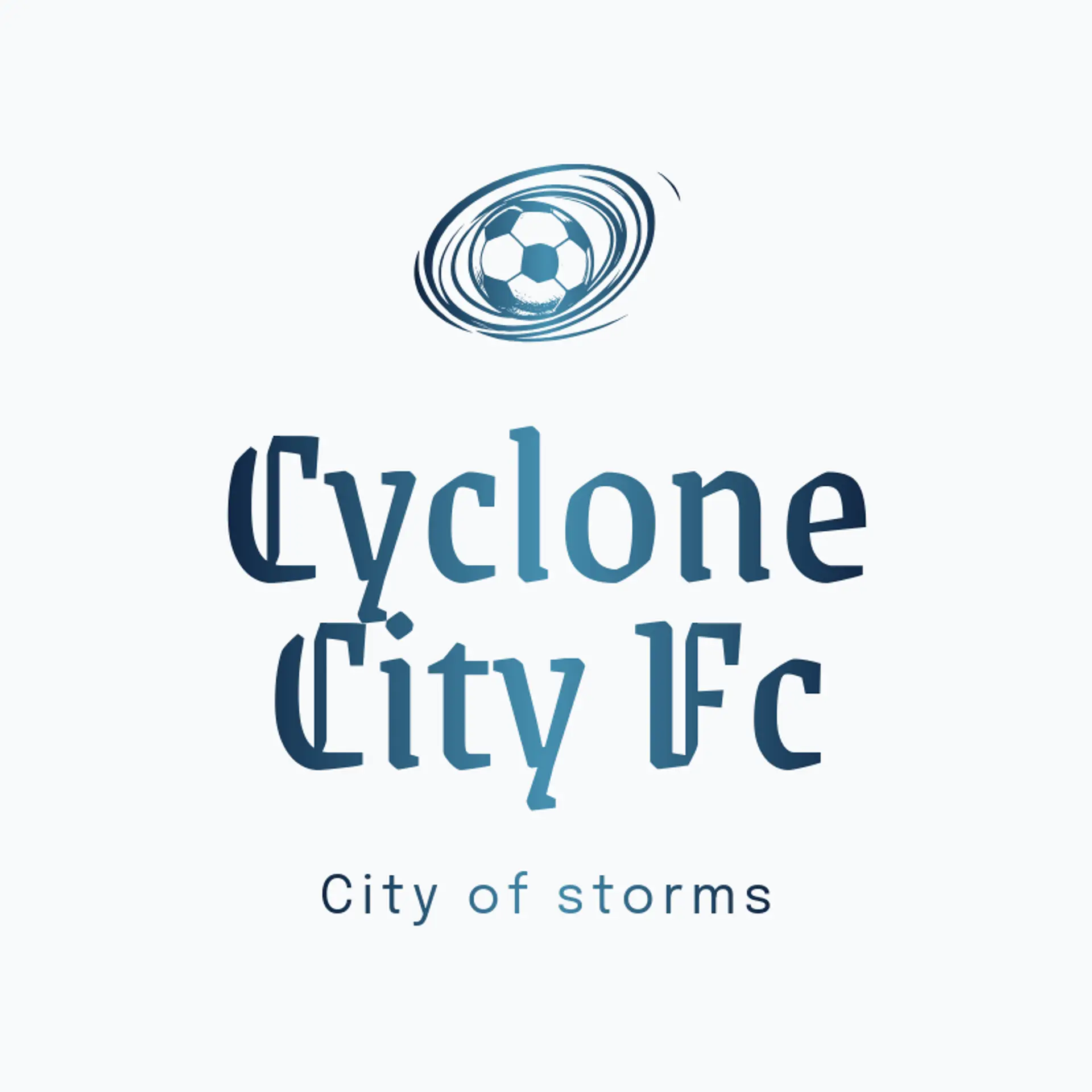 Cyclone City FC logo for cyclone