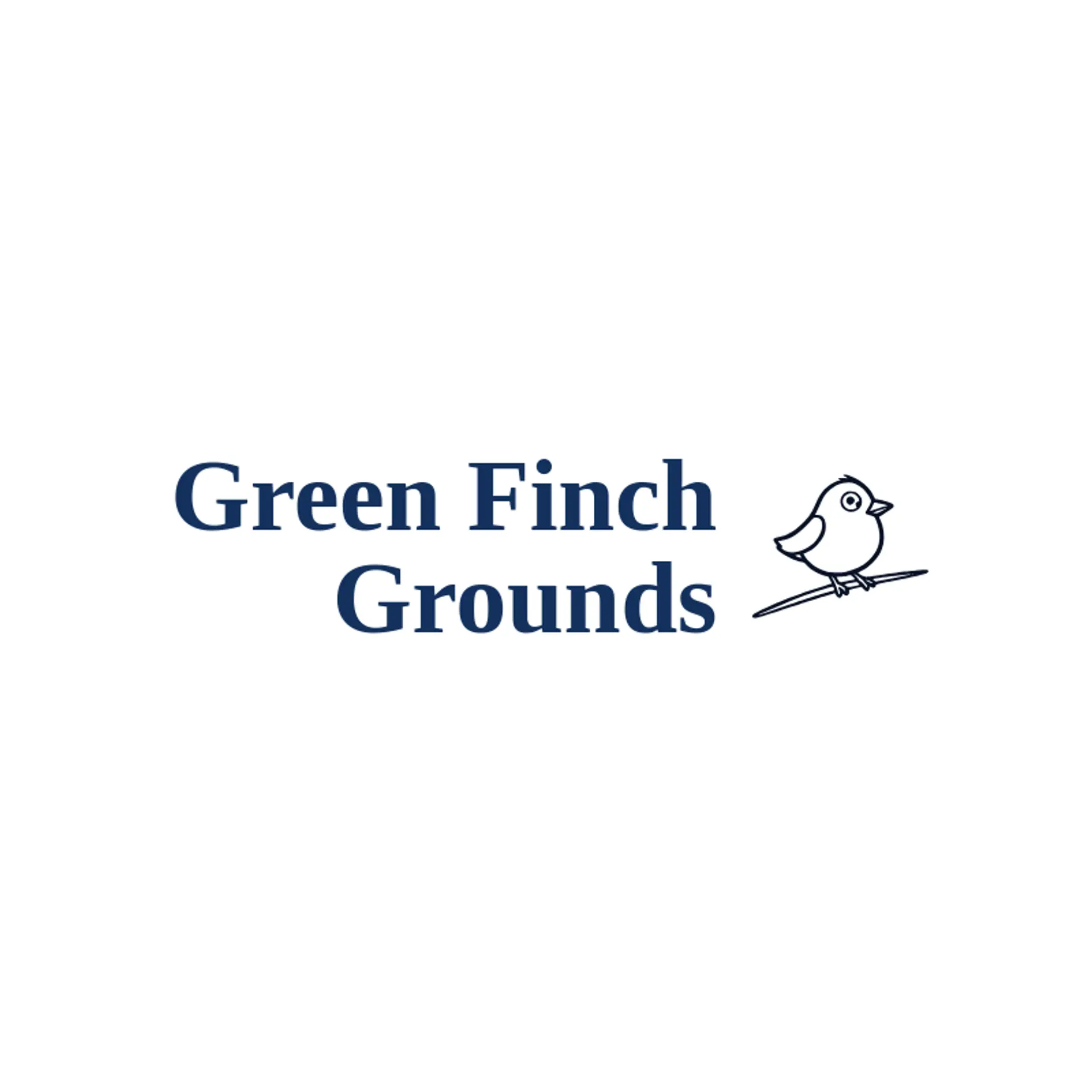 Green Finch Grounds logo for lawncare