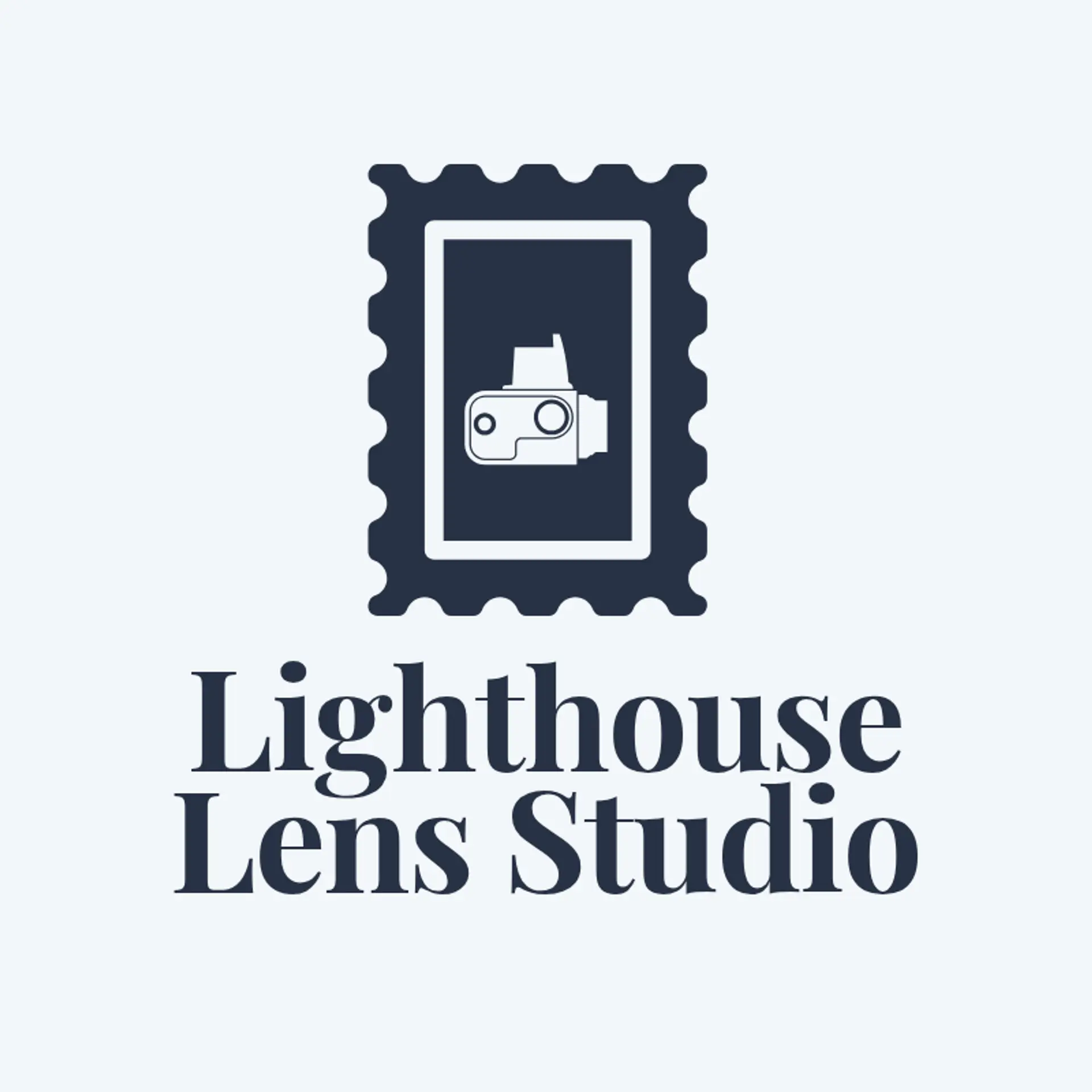 LensLore Studio logo for photography