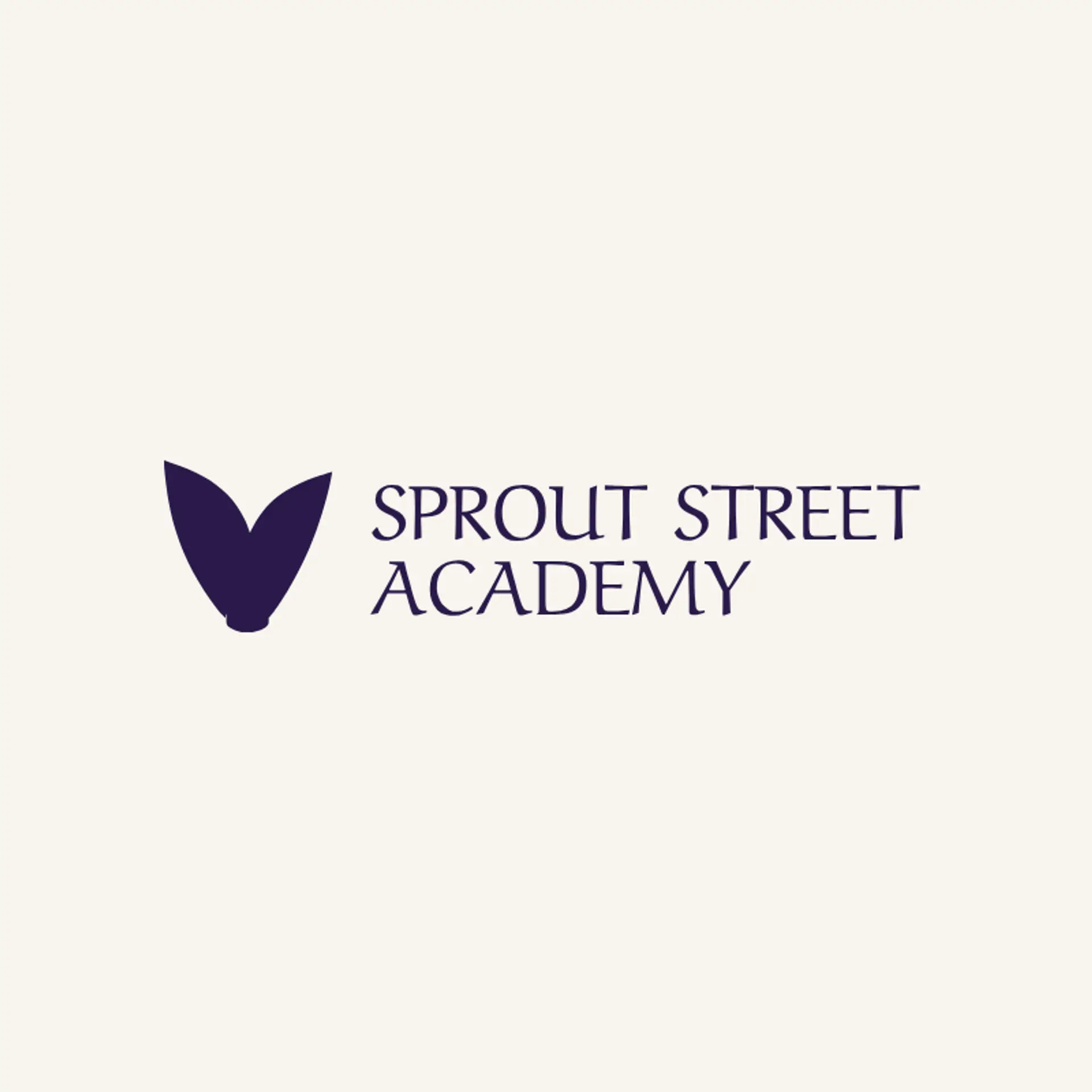 Sprout Street Academy logo for leaf