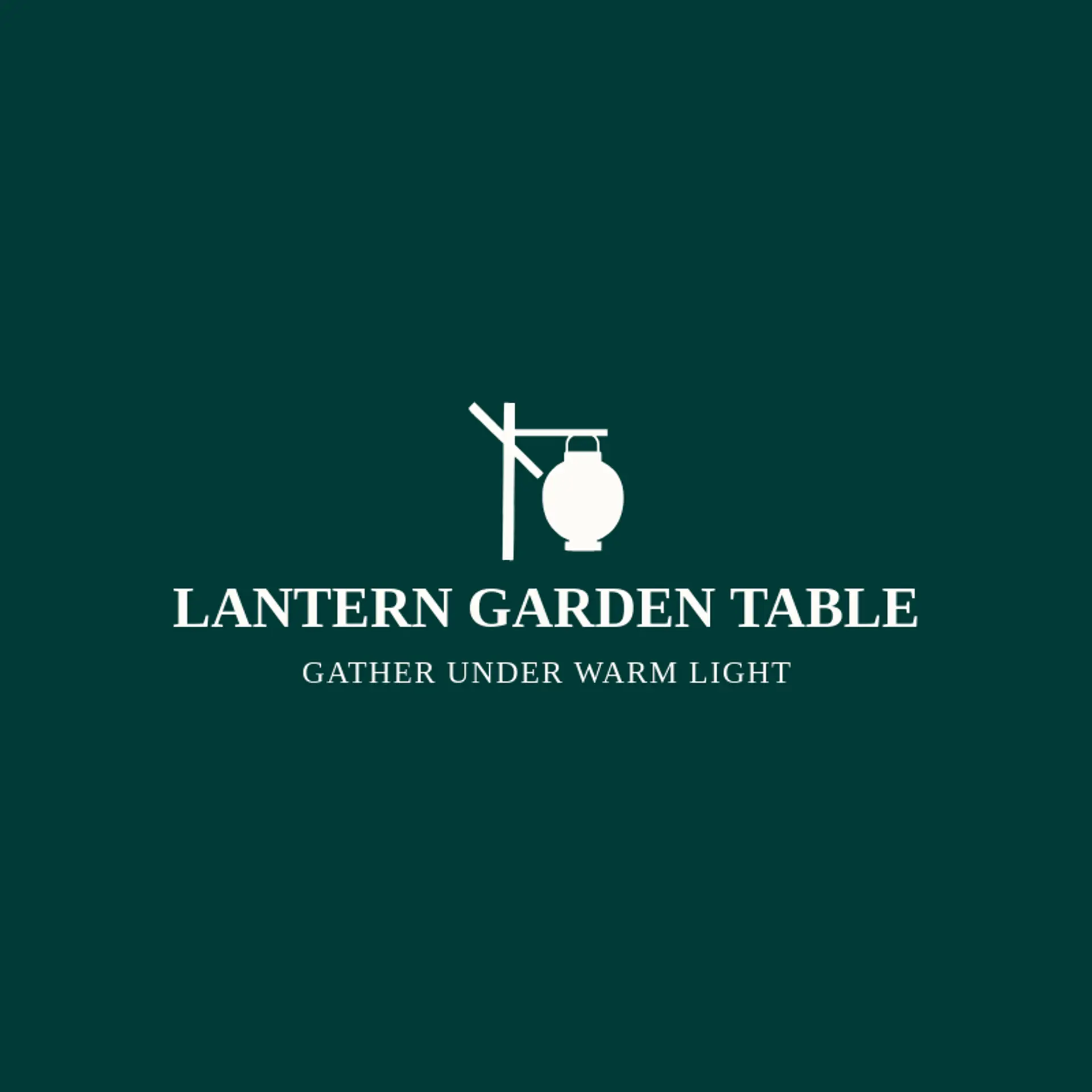 Lantern Garden Table logo for chinese food