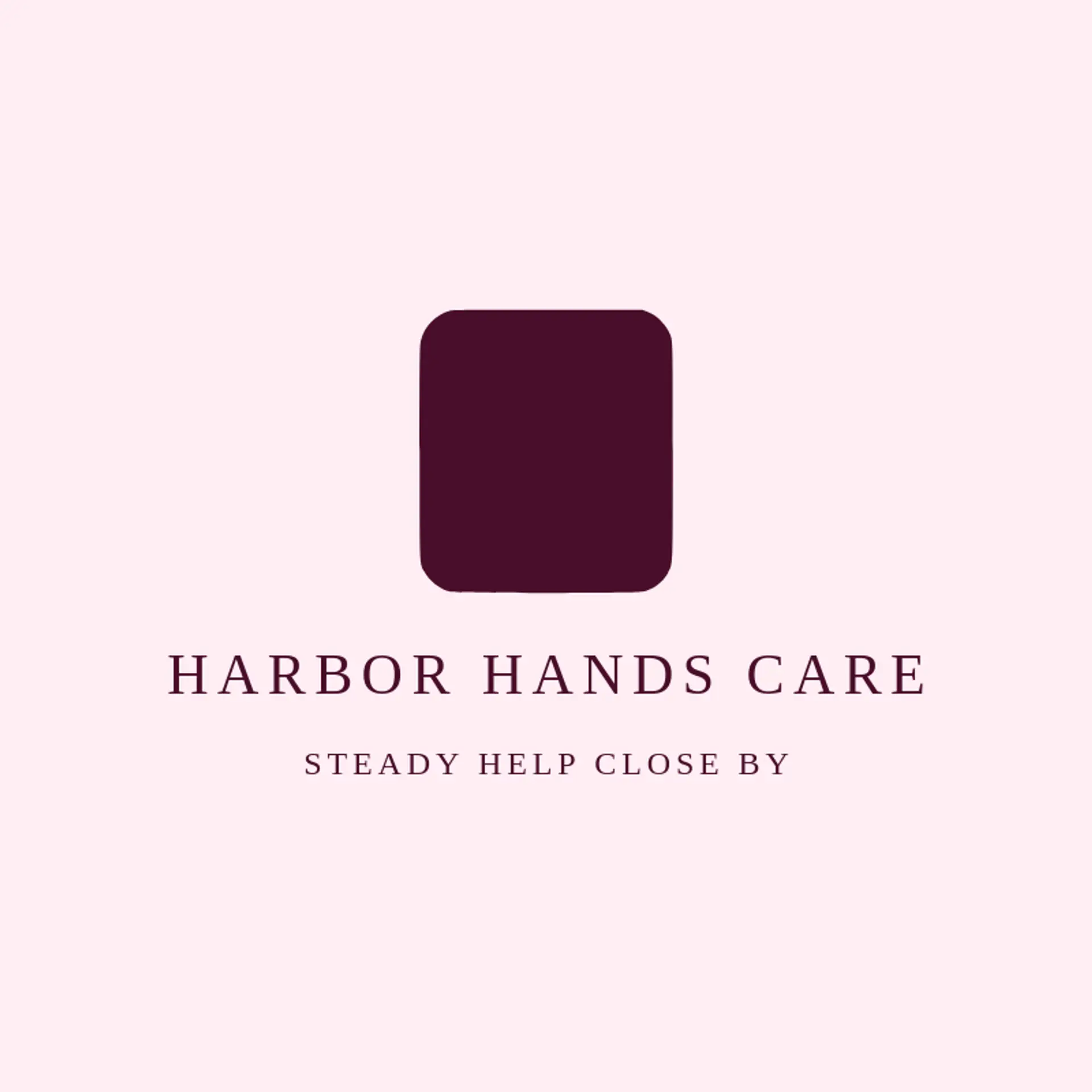 Harbor Hands Care logo for home care