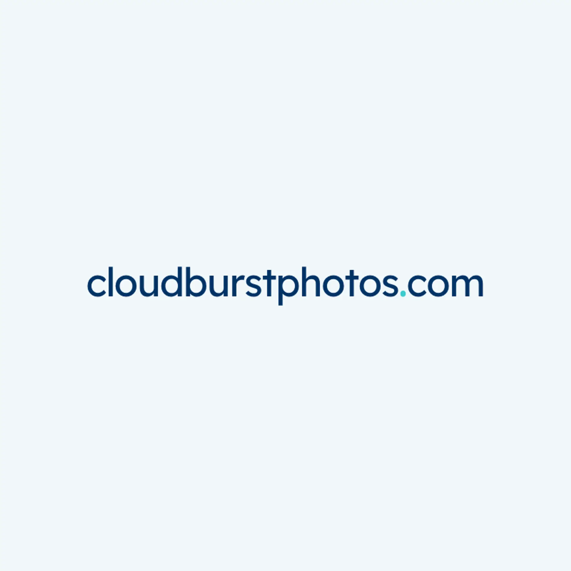 CloudBurst Photos logo for aerial photography