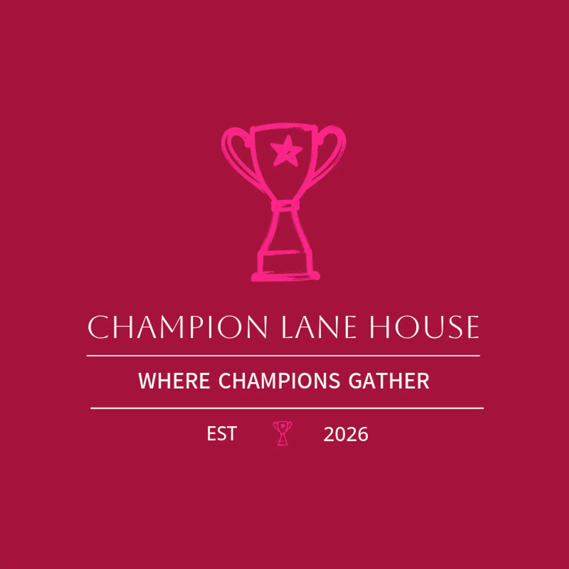 Champion Lane House logo for bowling