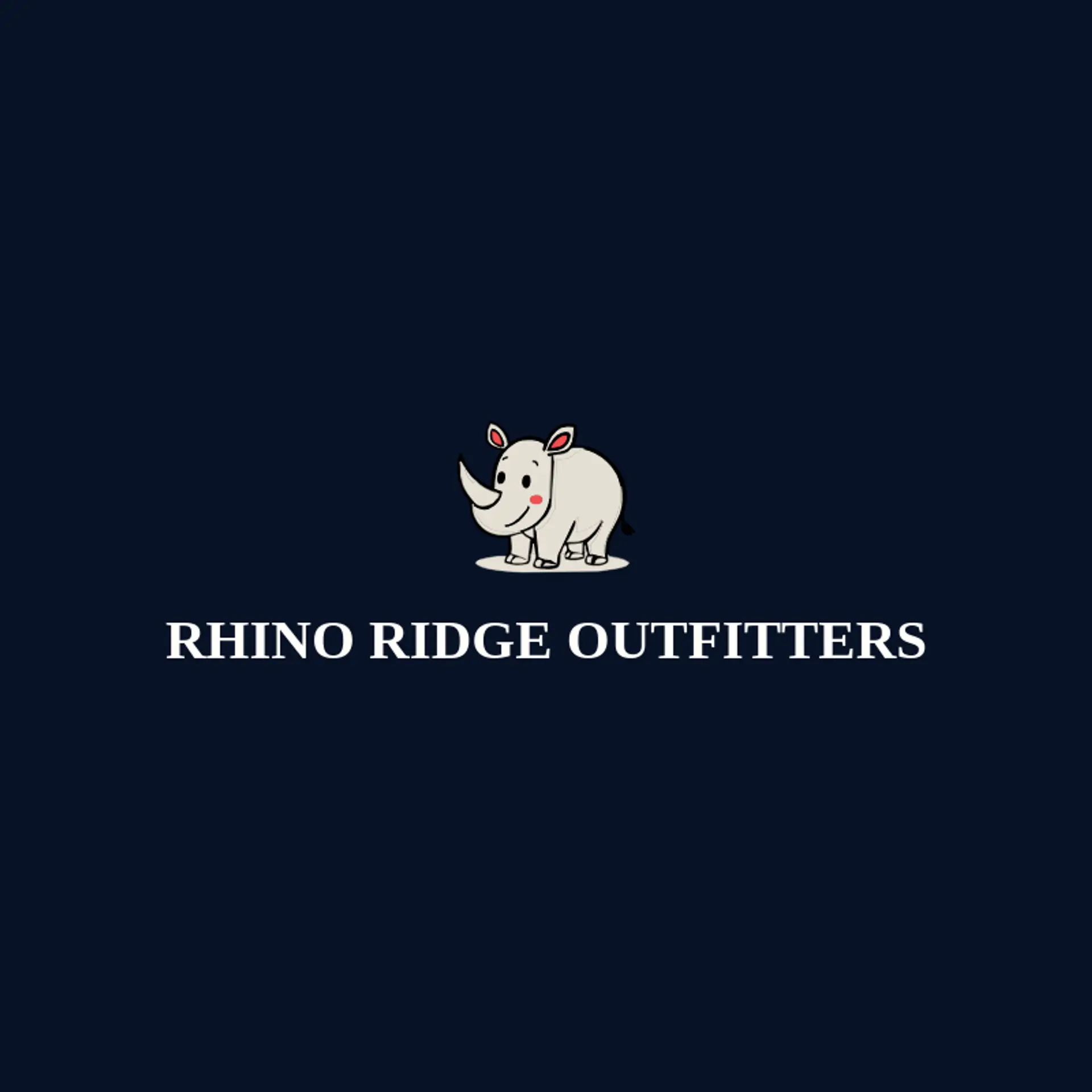 Rhino Ridge Outfitters logo for rhino
