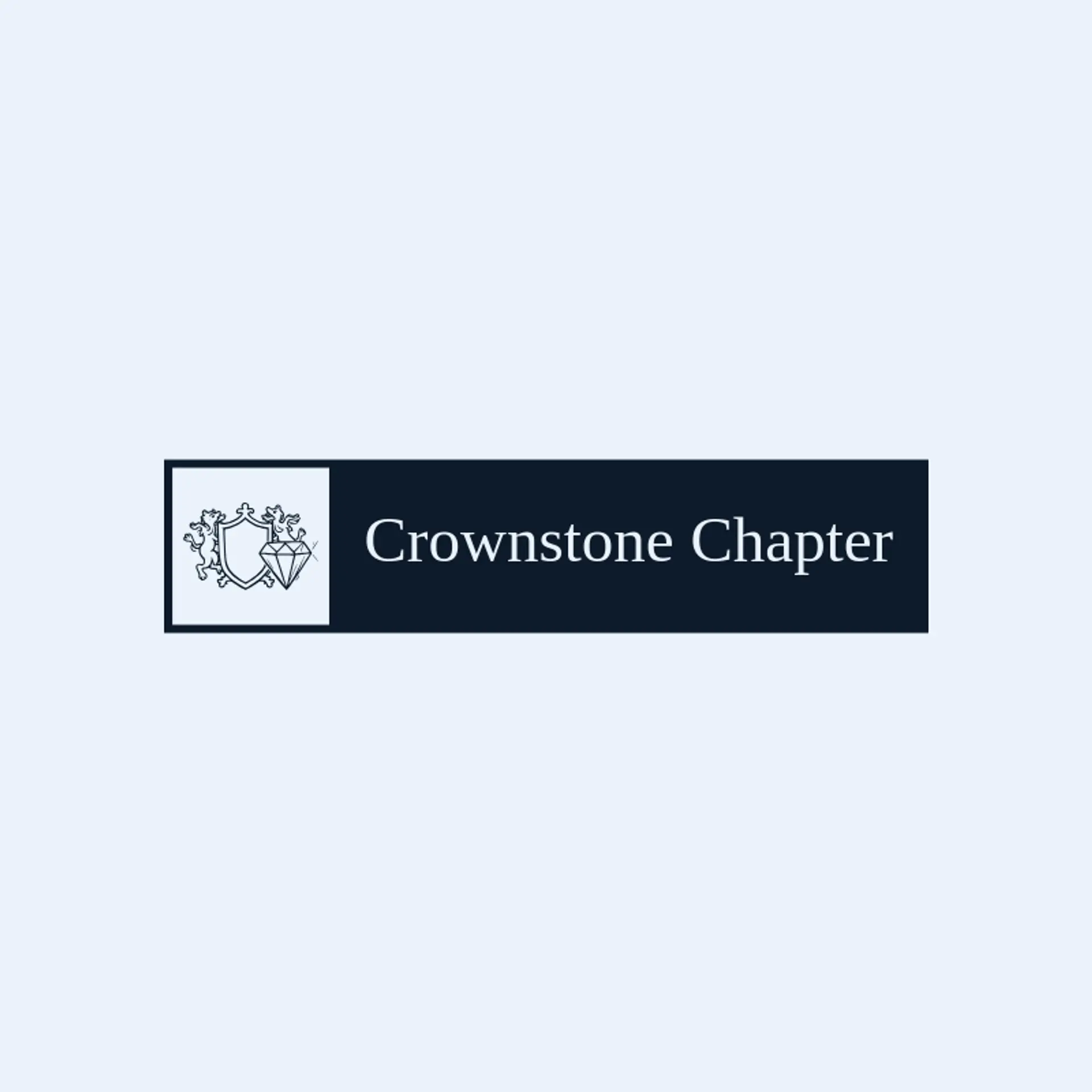 Crownstone Chapter logo for coat of arms
