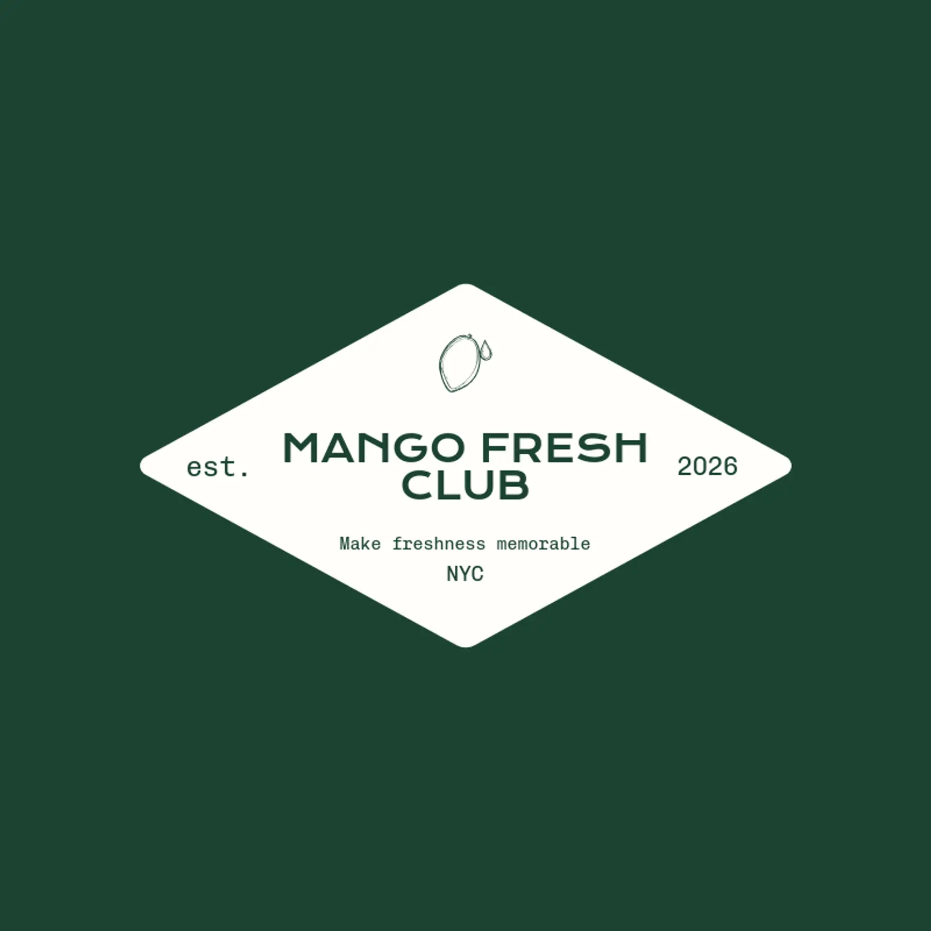 Mango Fresh Club logo for mango