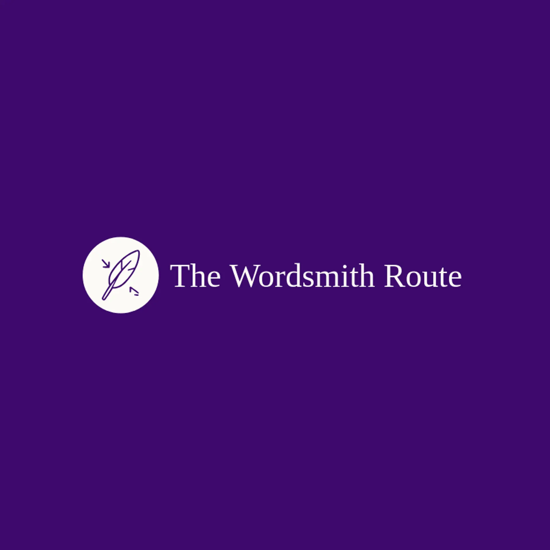 The Wordsmith Route logo for translation