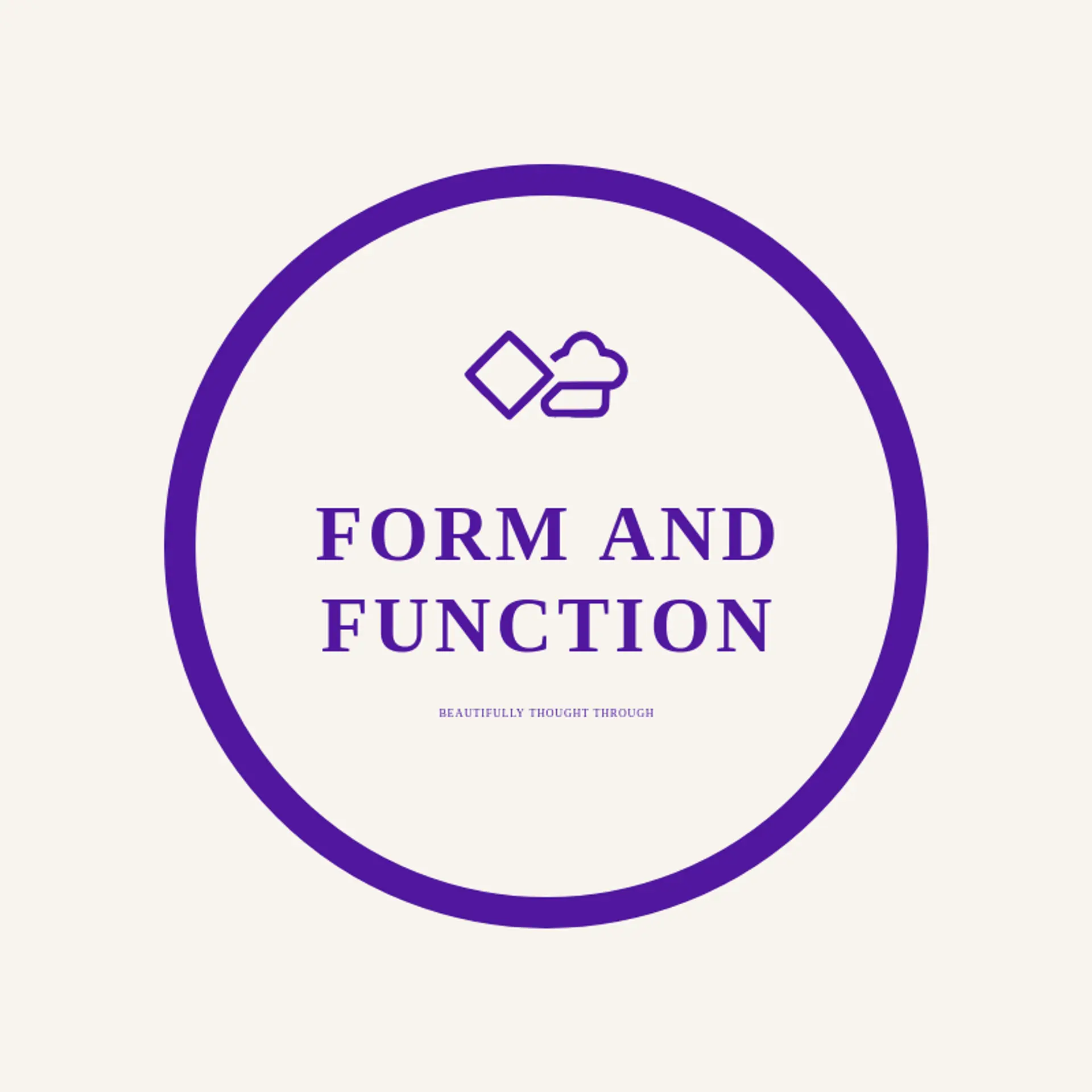Form and Function logo for geometry