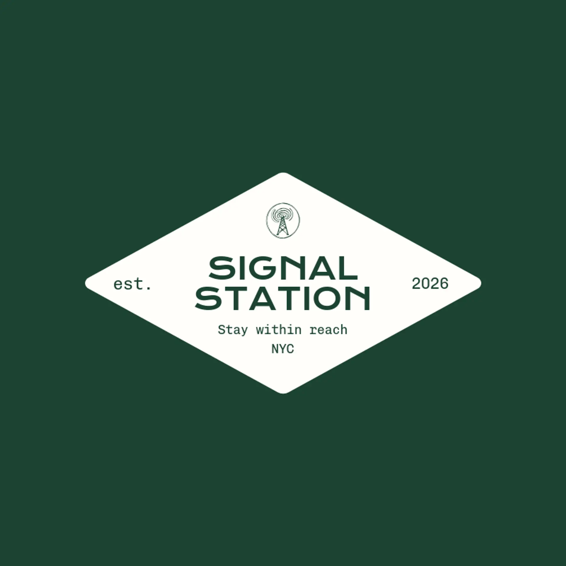 Signal Station logo for wifi
