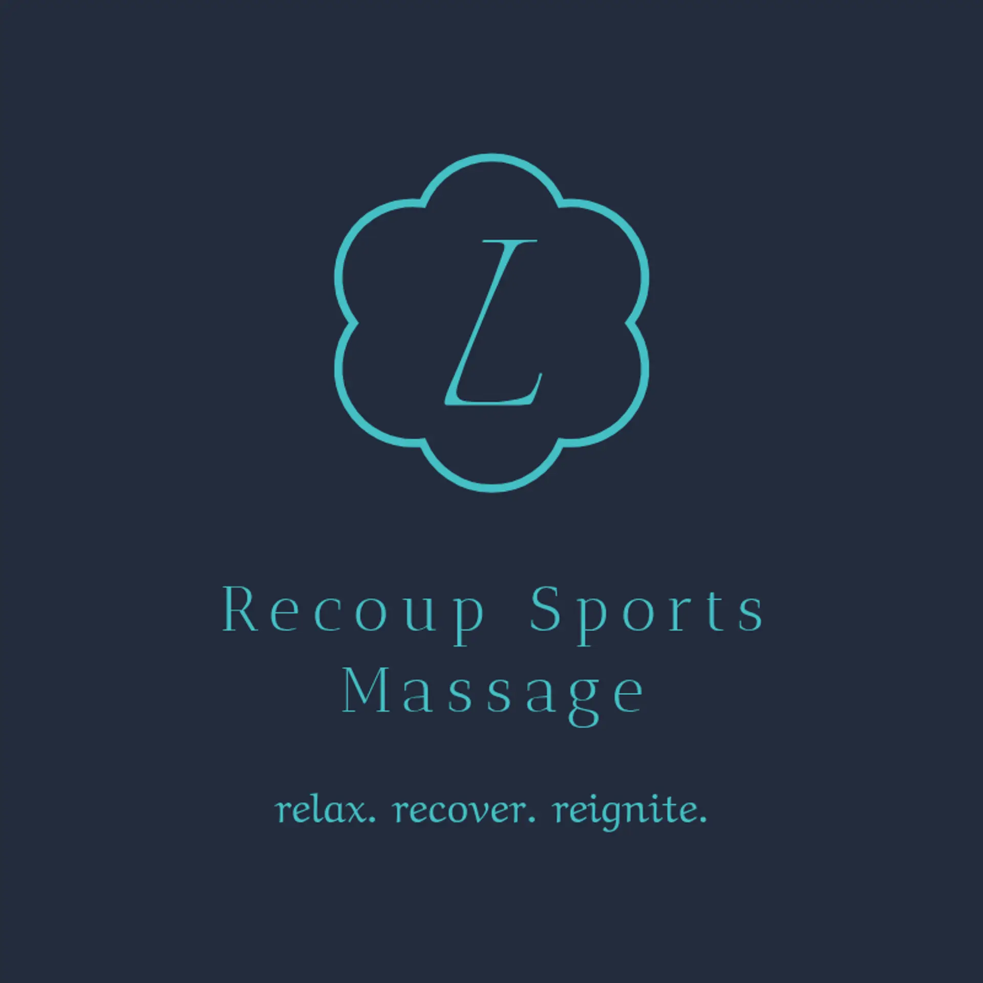Recoup Sports Massage logo for sports massage