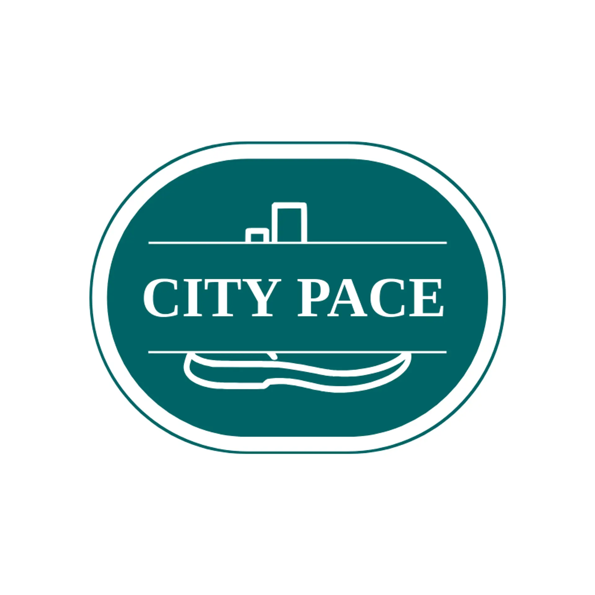 City Pace logo for running