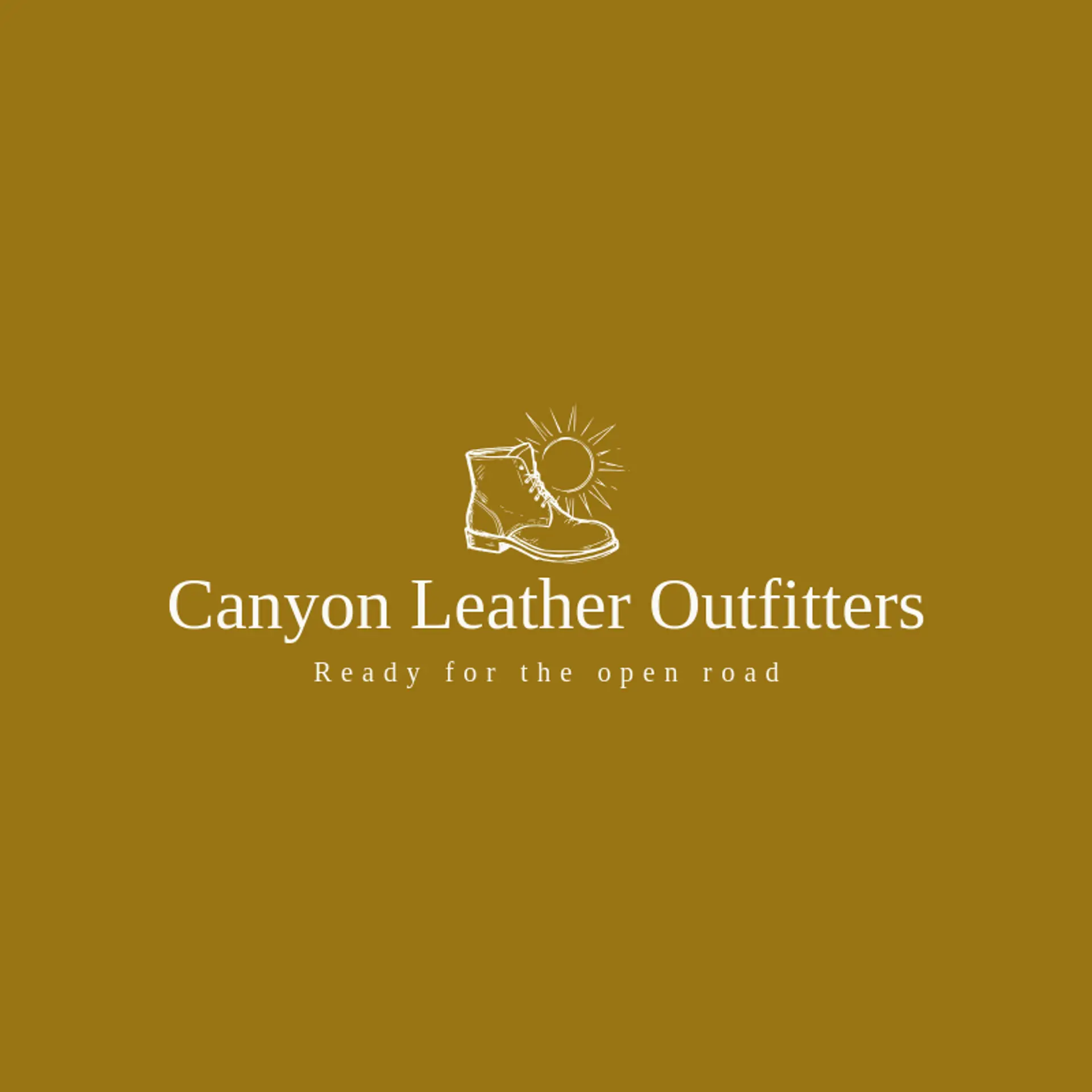 Canyon Leather Outfitters logo for leather