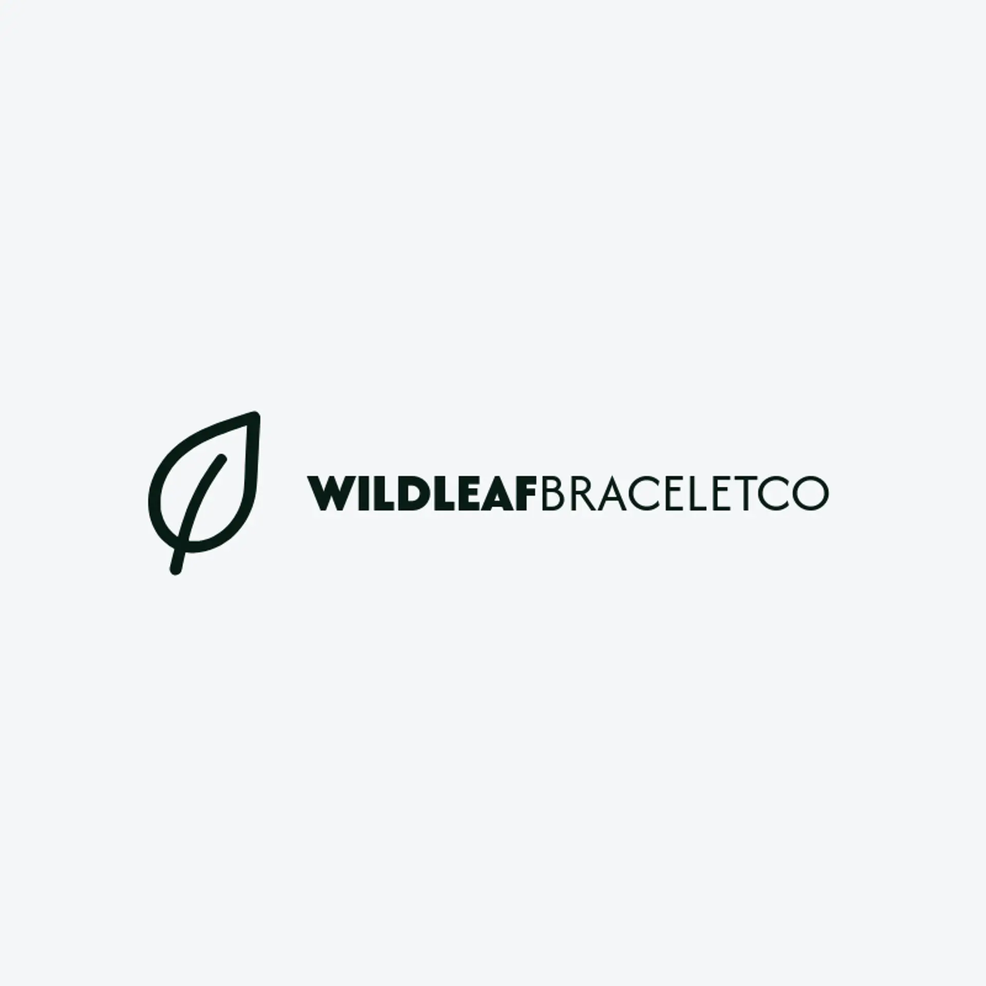 Wildleaf Bracelet Co logo for bracelet