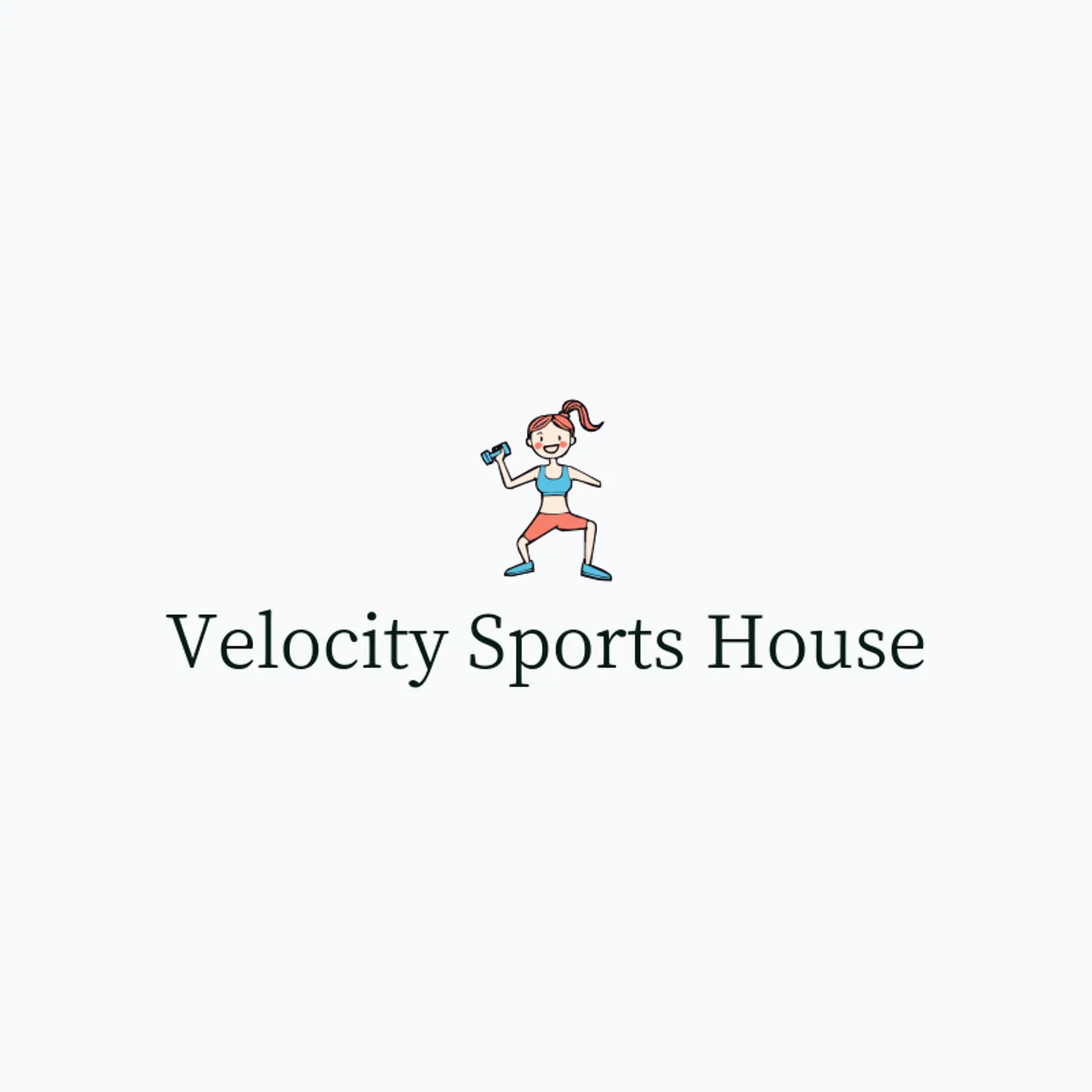 Velocity Sports House logo for sports center