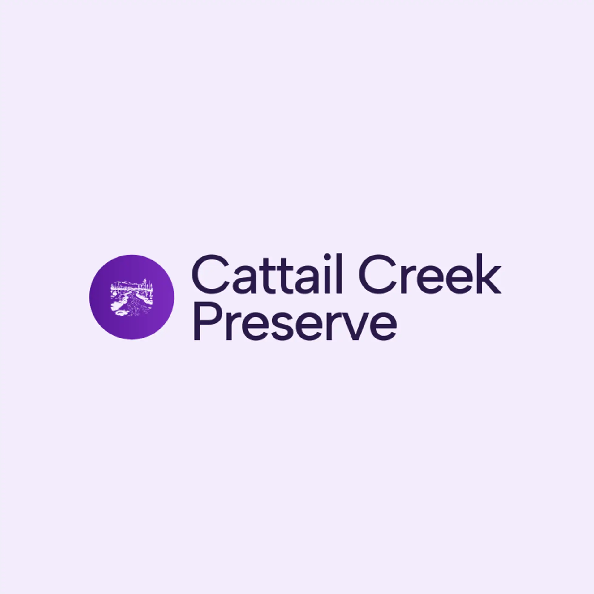 Cattail Creek Preserve logo for marsh
