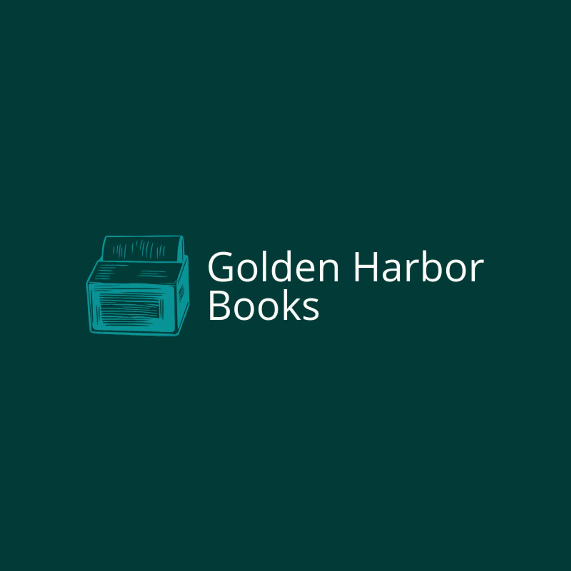 Golden Harbor Books logo for ledger