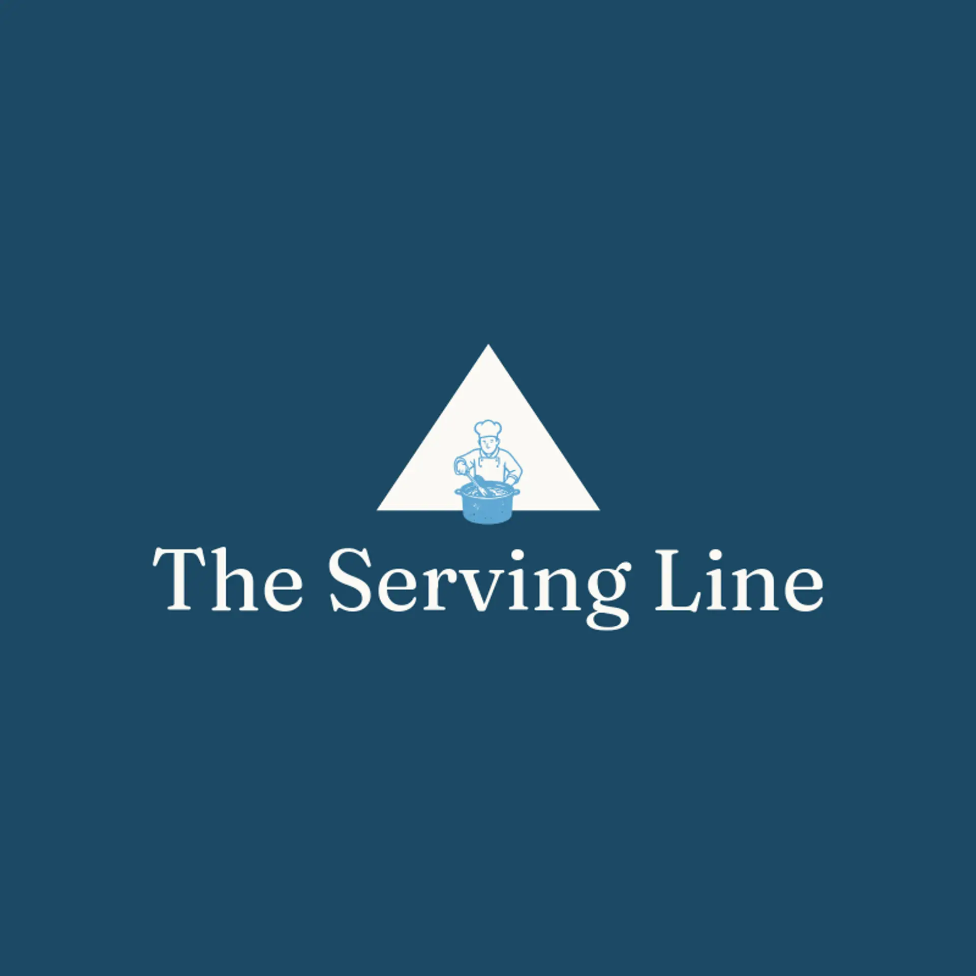 The Serving Line logo for canteen