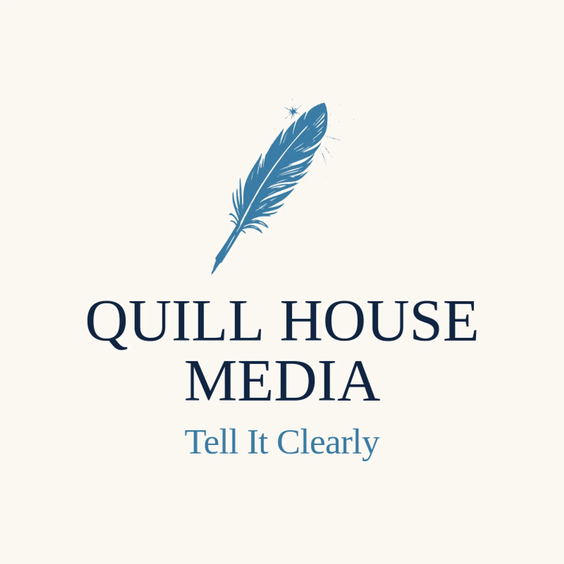 Quill House Media logo for wings