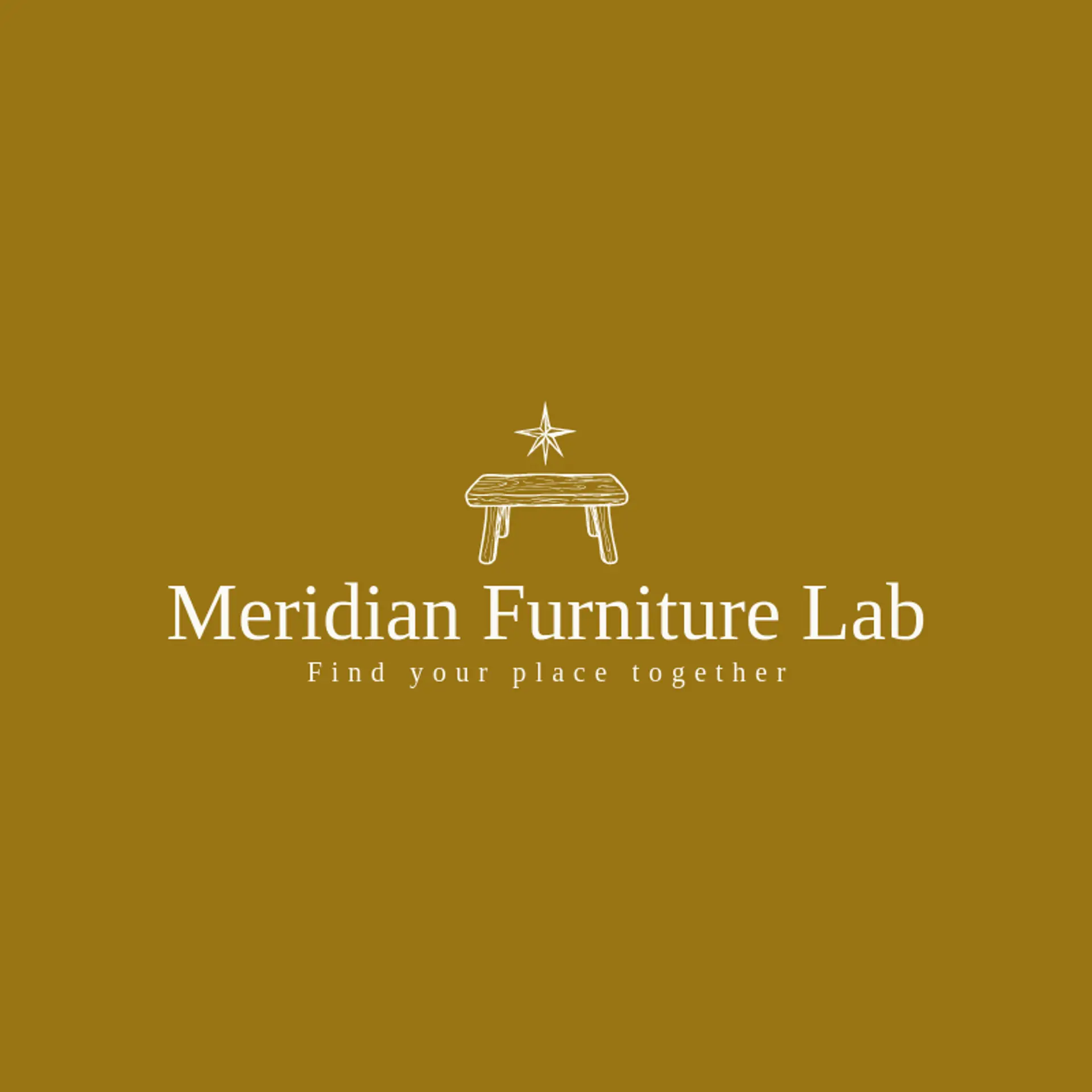 Meridian Furniture Lab logo for table