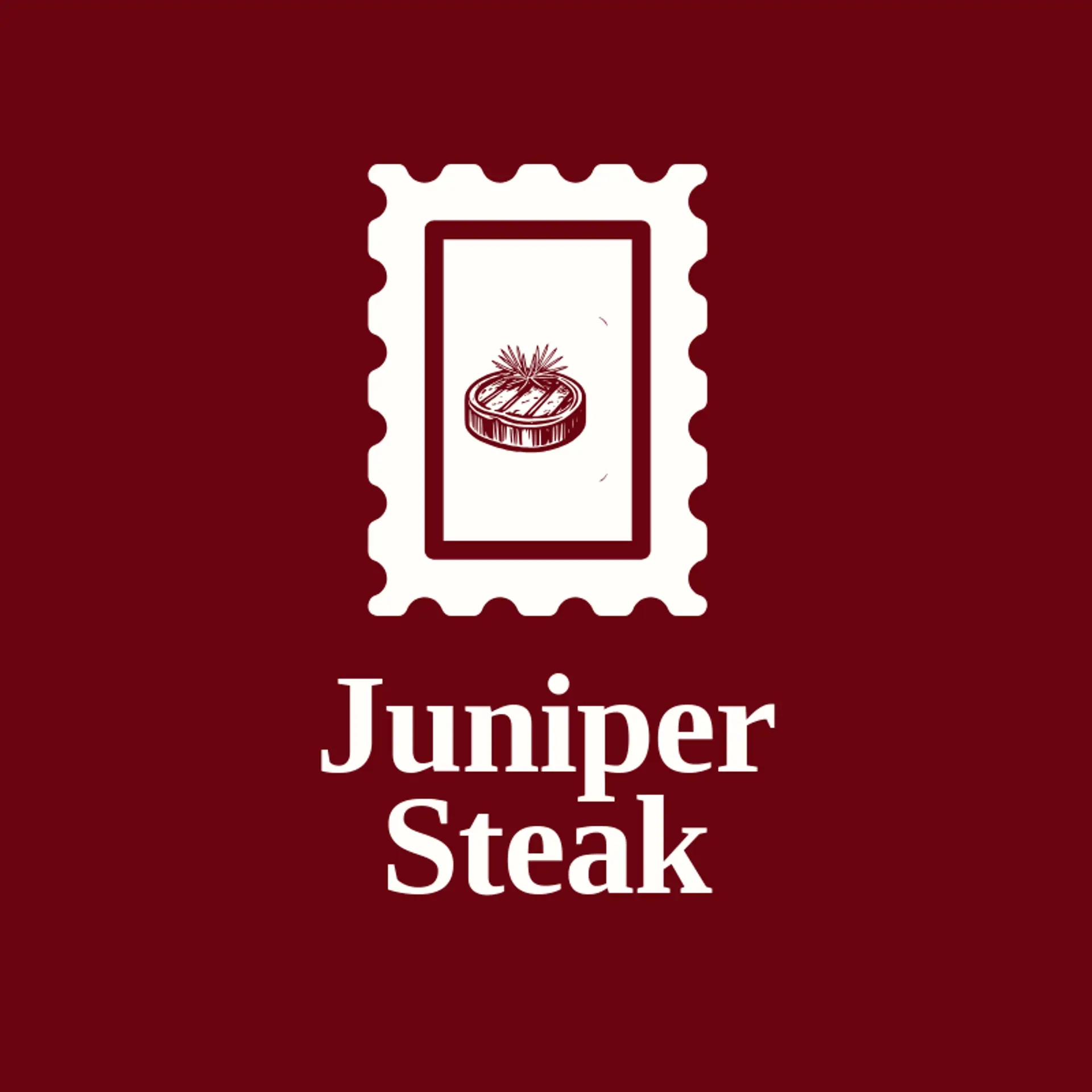 Juniper Steak logo for steakhouse