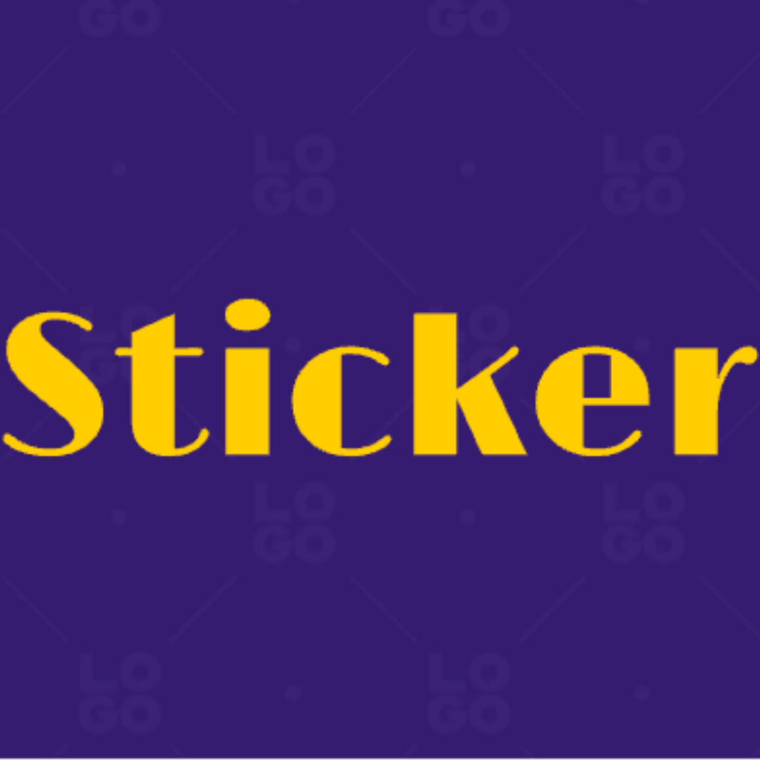 Free Logo Sticker Maker - Create Logo Stickers Online