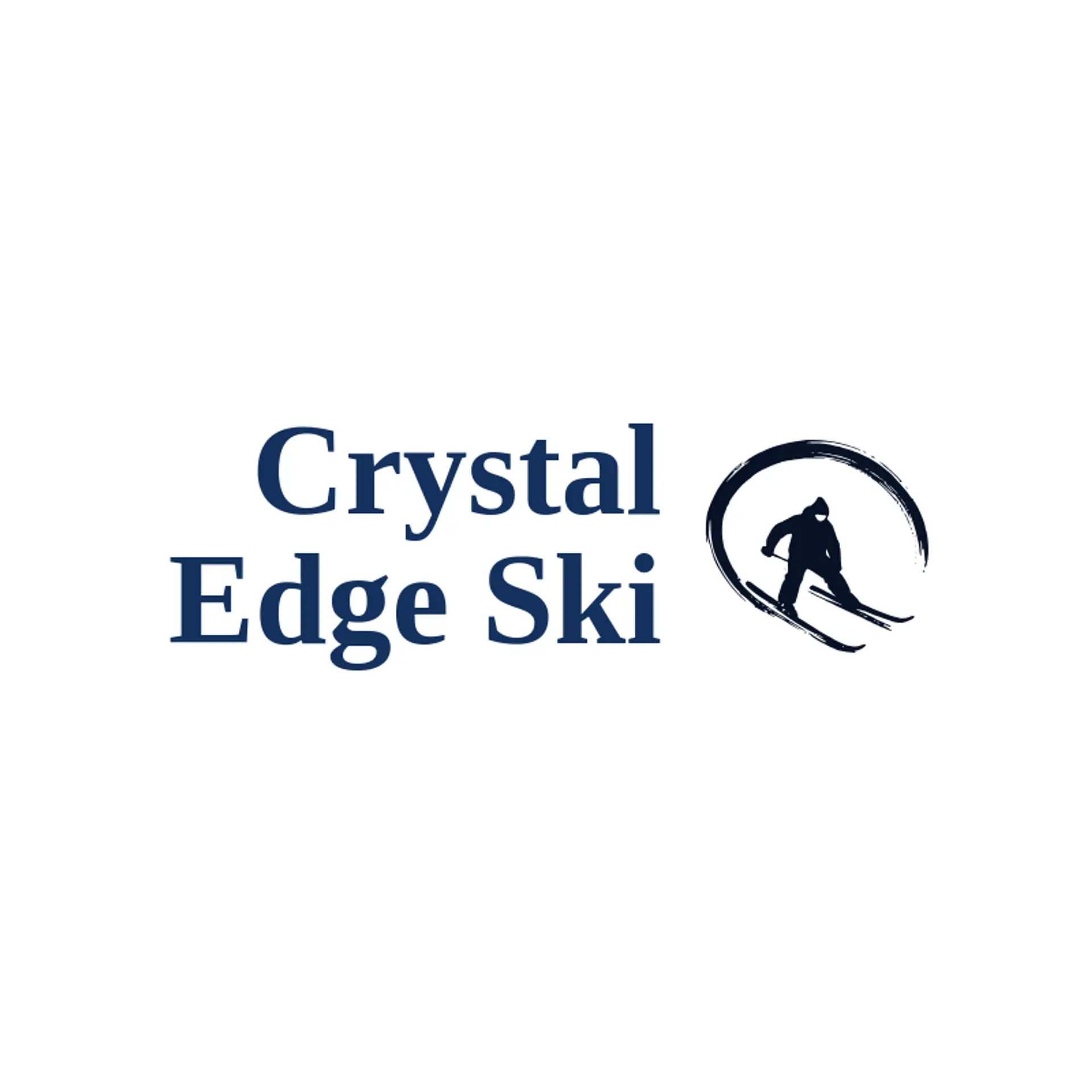 Crystal Edge Ski logo for skiing