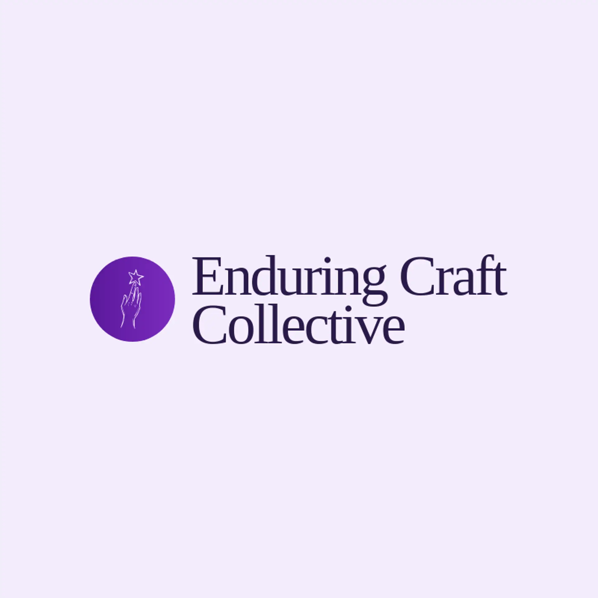 Enduring Craft Collective logo for heritage