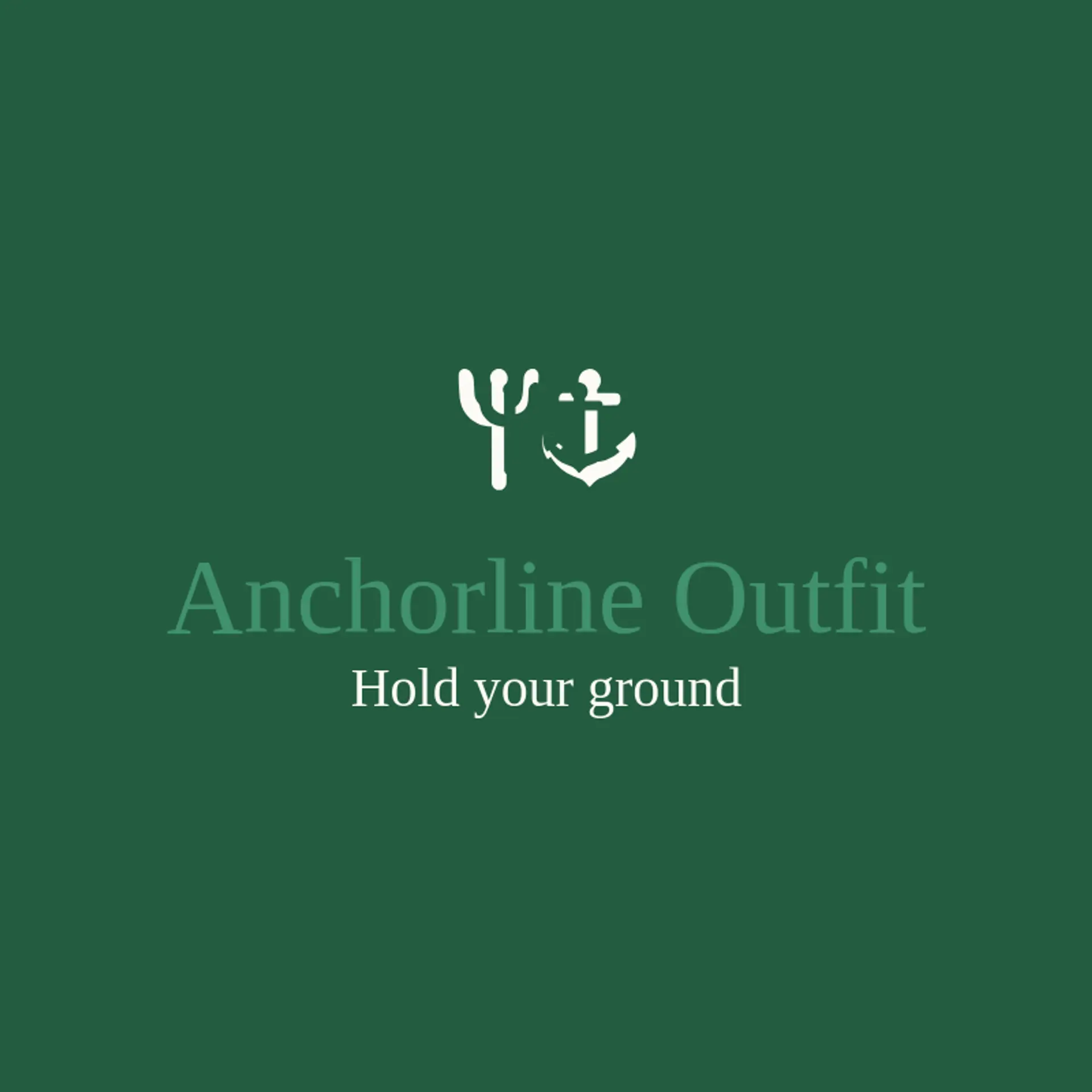 Anchorline Outfit logo for trident