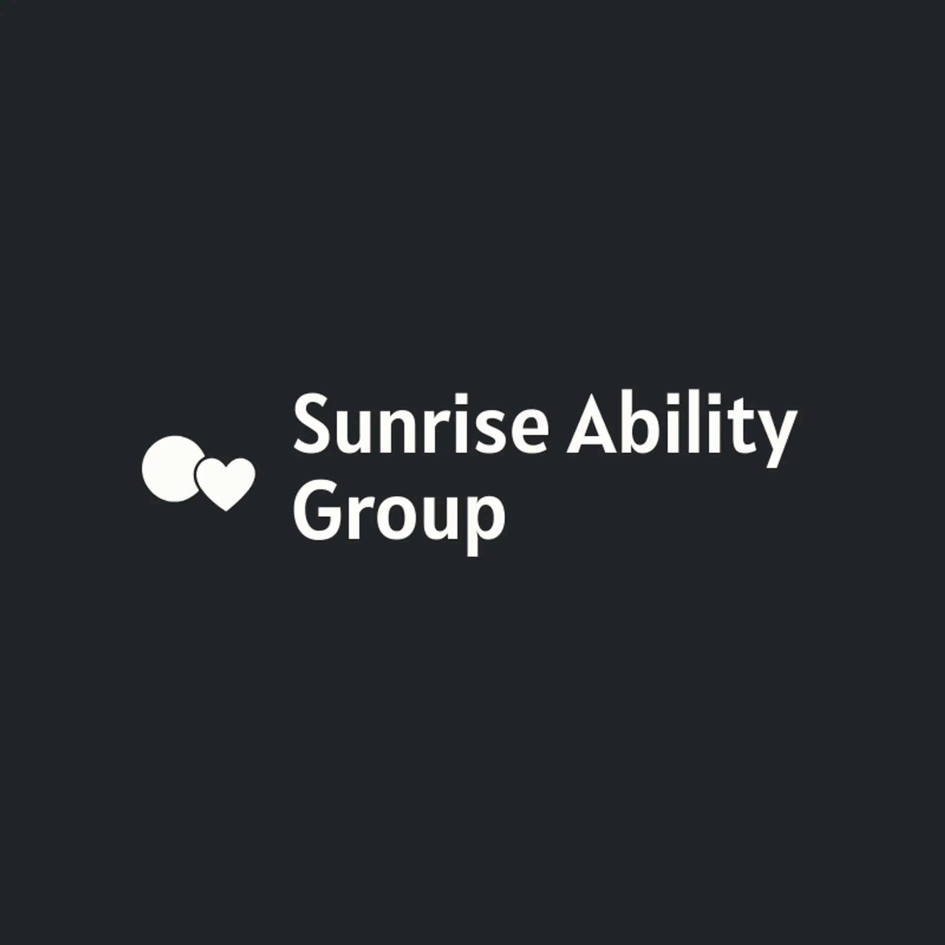 Sunrise Ability Group logo for disability