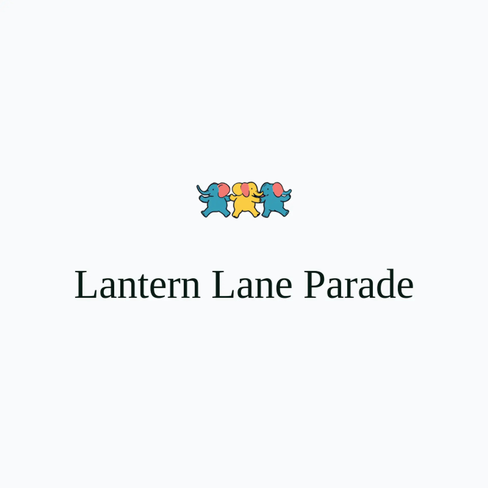 Lantern Lane Parade logo for parade