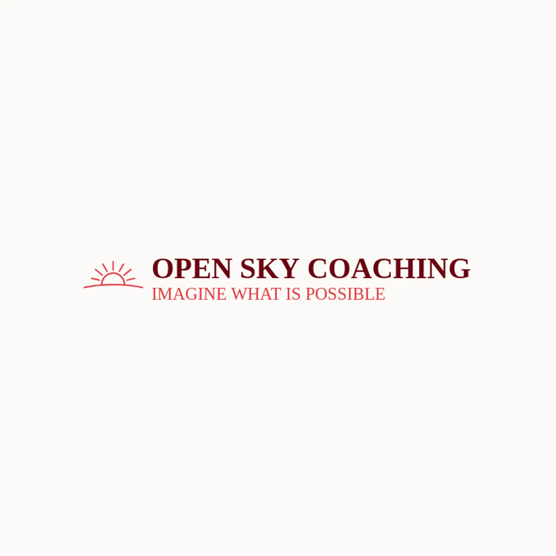 Open Sky Coaching logo for empowerment
