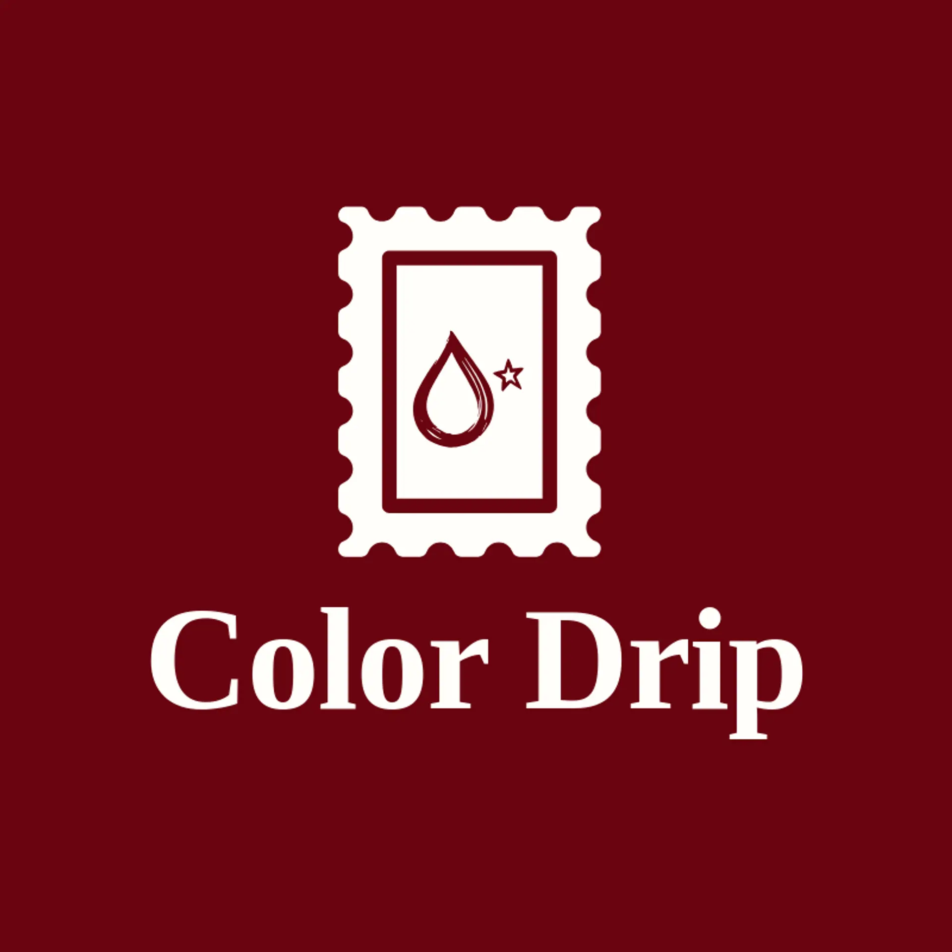 Color Drip logo for paint