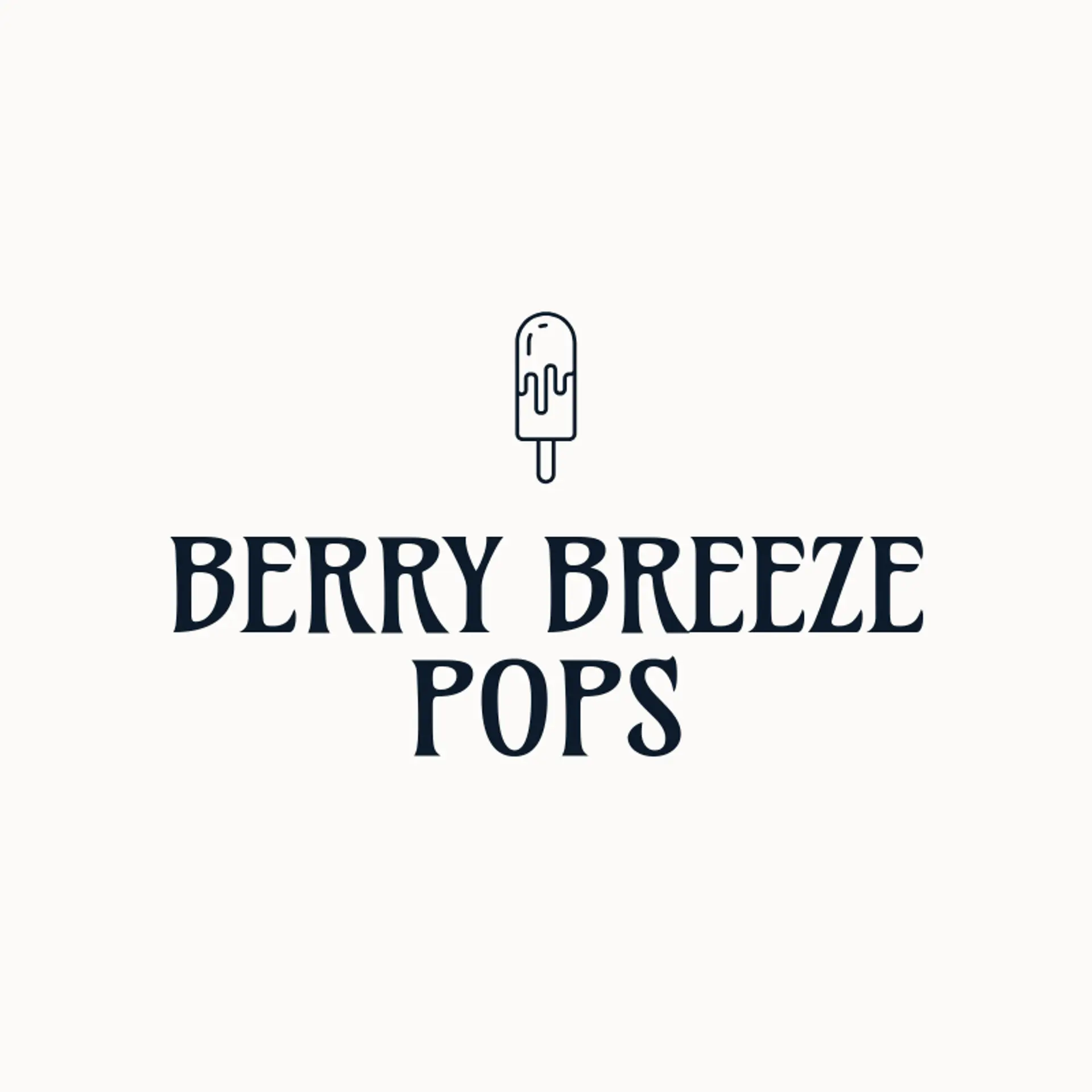 Berry Breeze Pops logo for popsicle