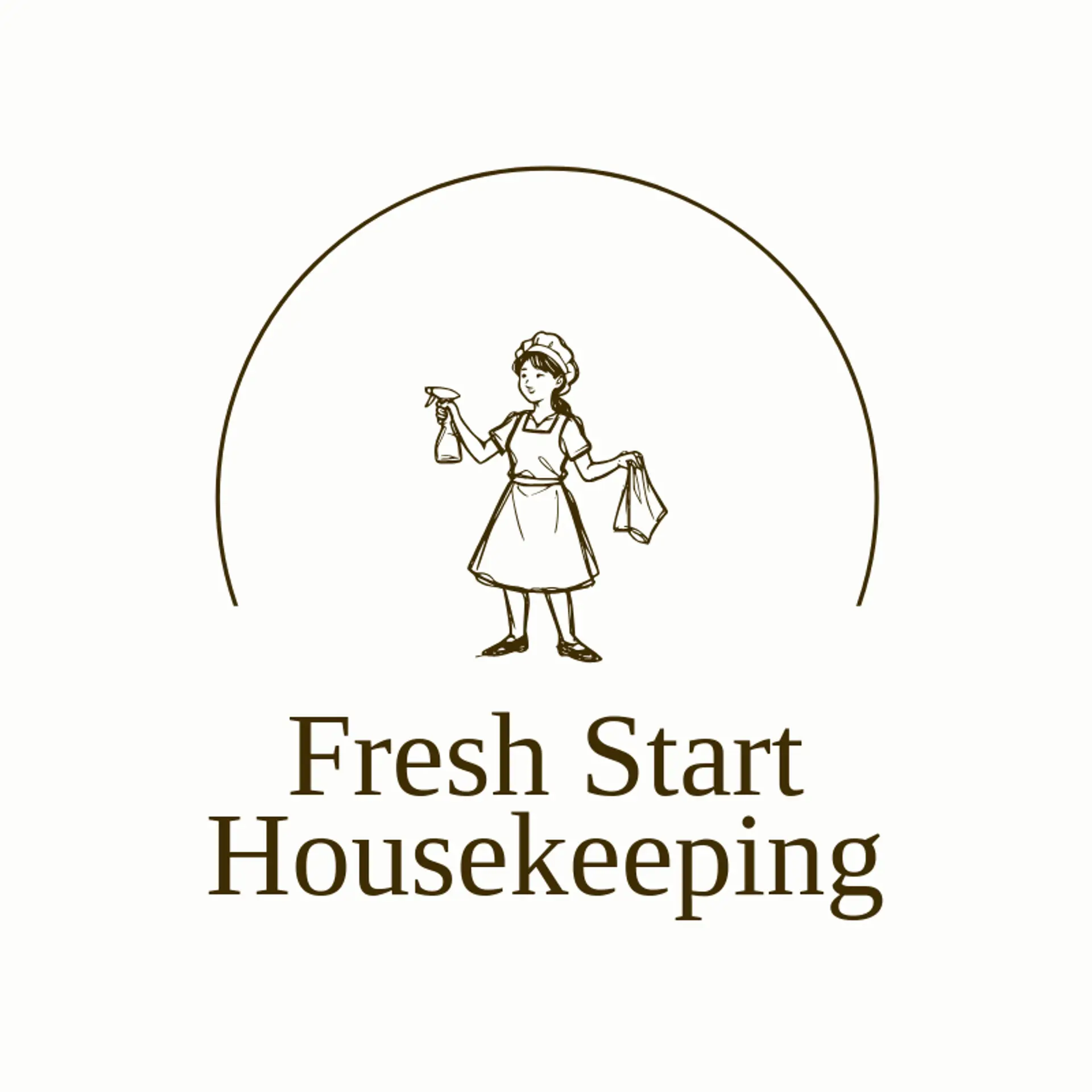 Fresh Start Housekeeping logo for housekeeping