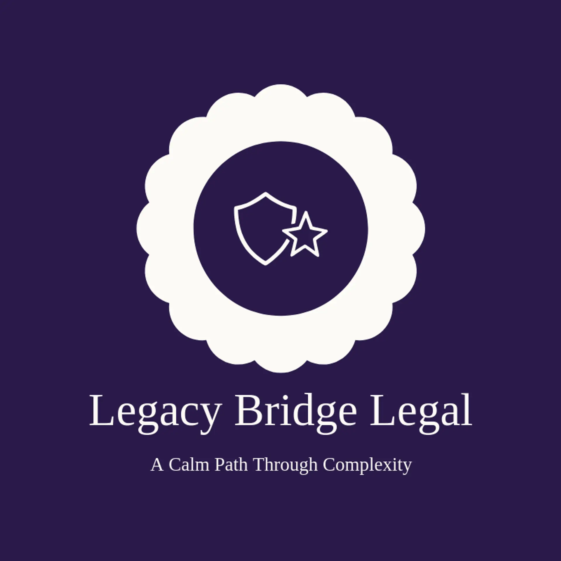 Legacy Bridge Legal logo for legal services