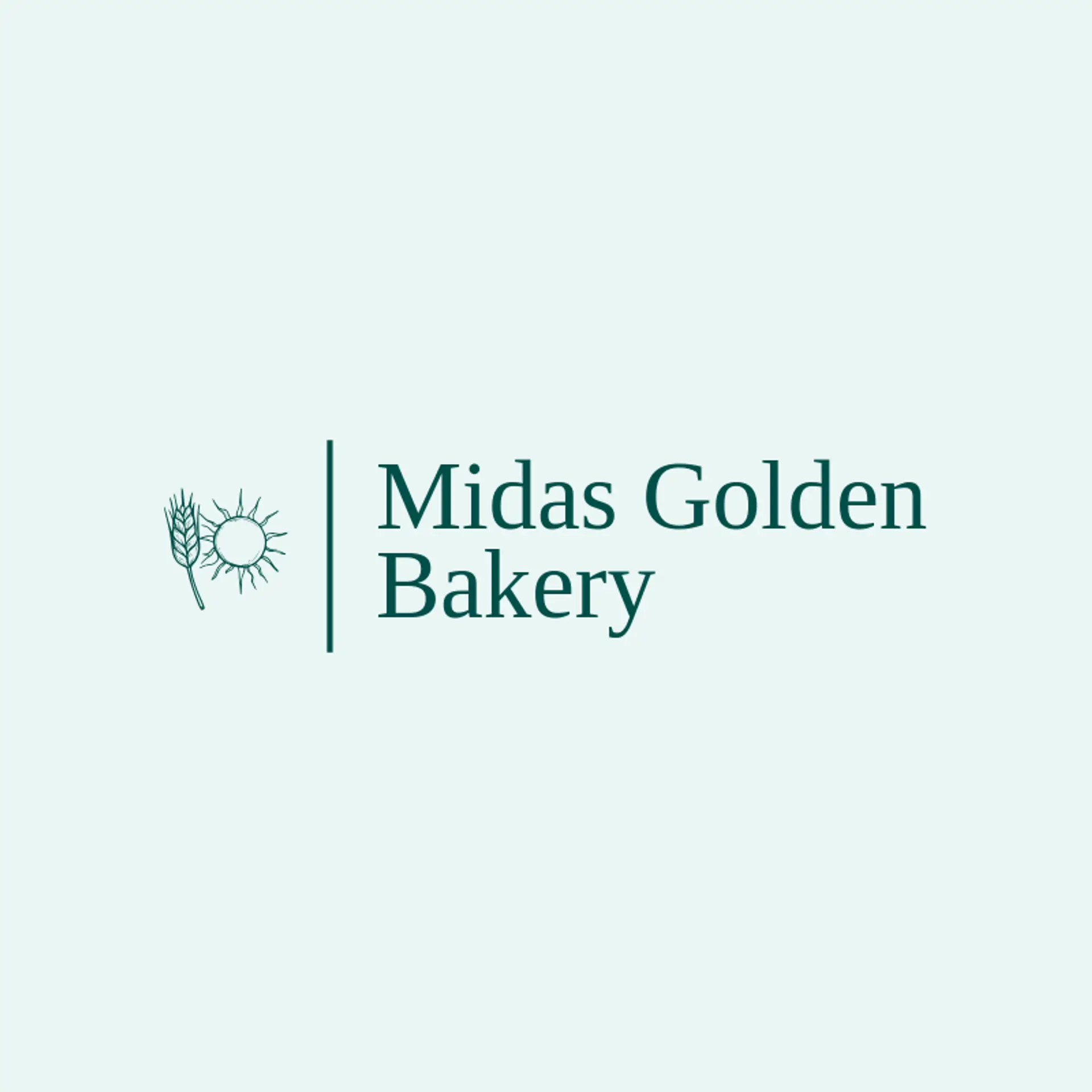 Midas Golden Bakery logo for greek