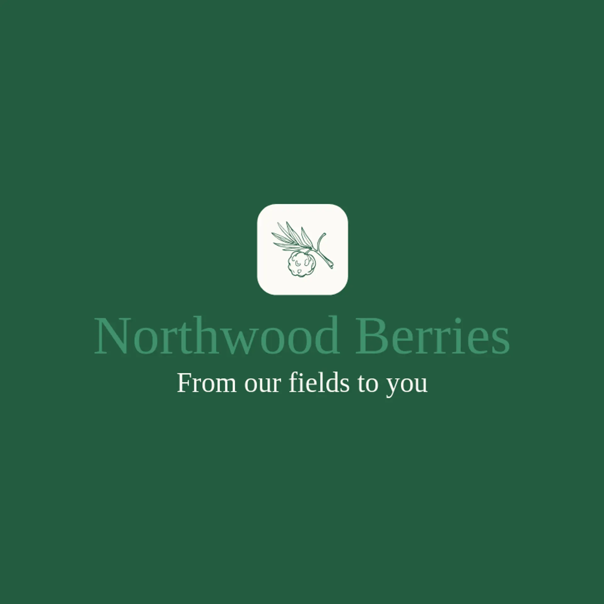 Northwood Berries logo for berry