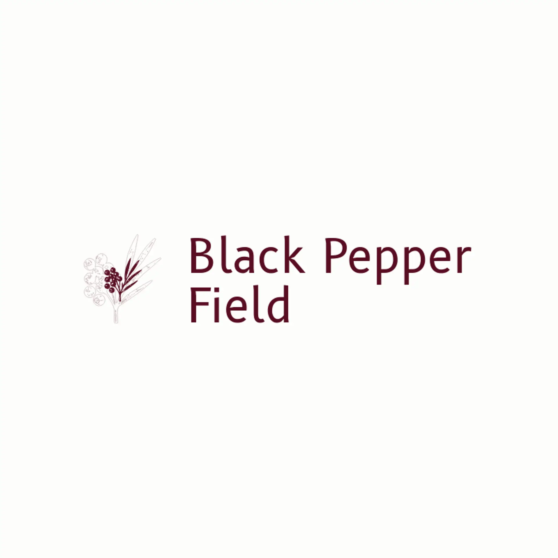 Black Pepper Field logo for spice
