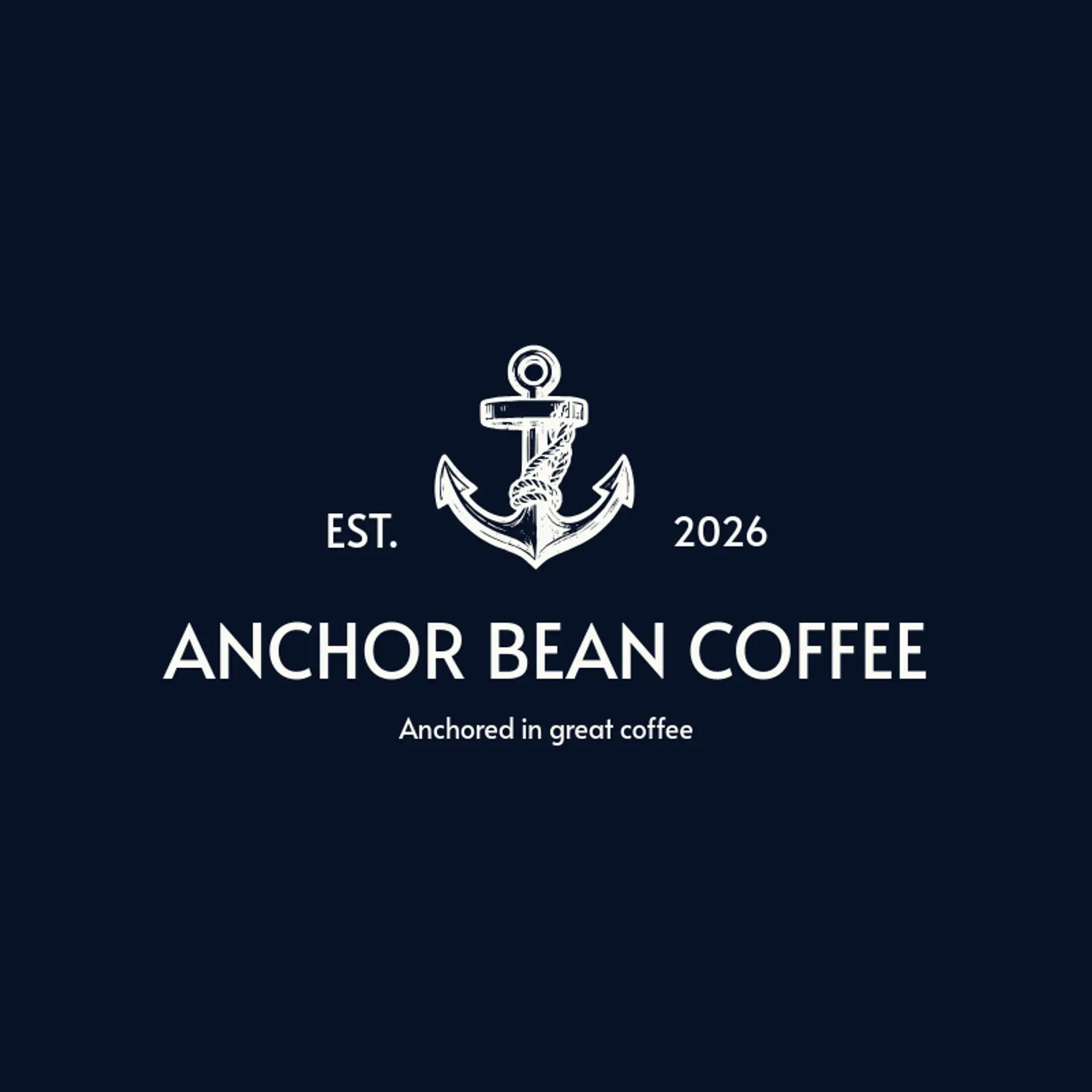 Anchor Bean Coffee logo for coffee