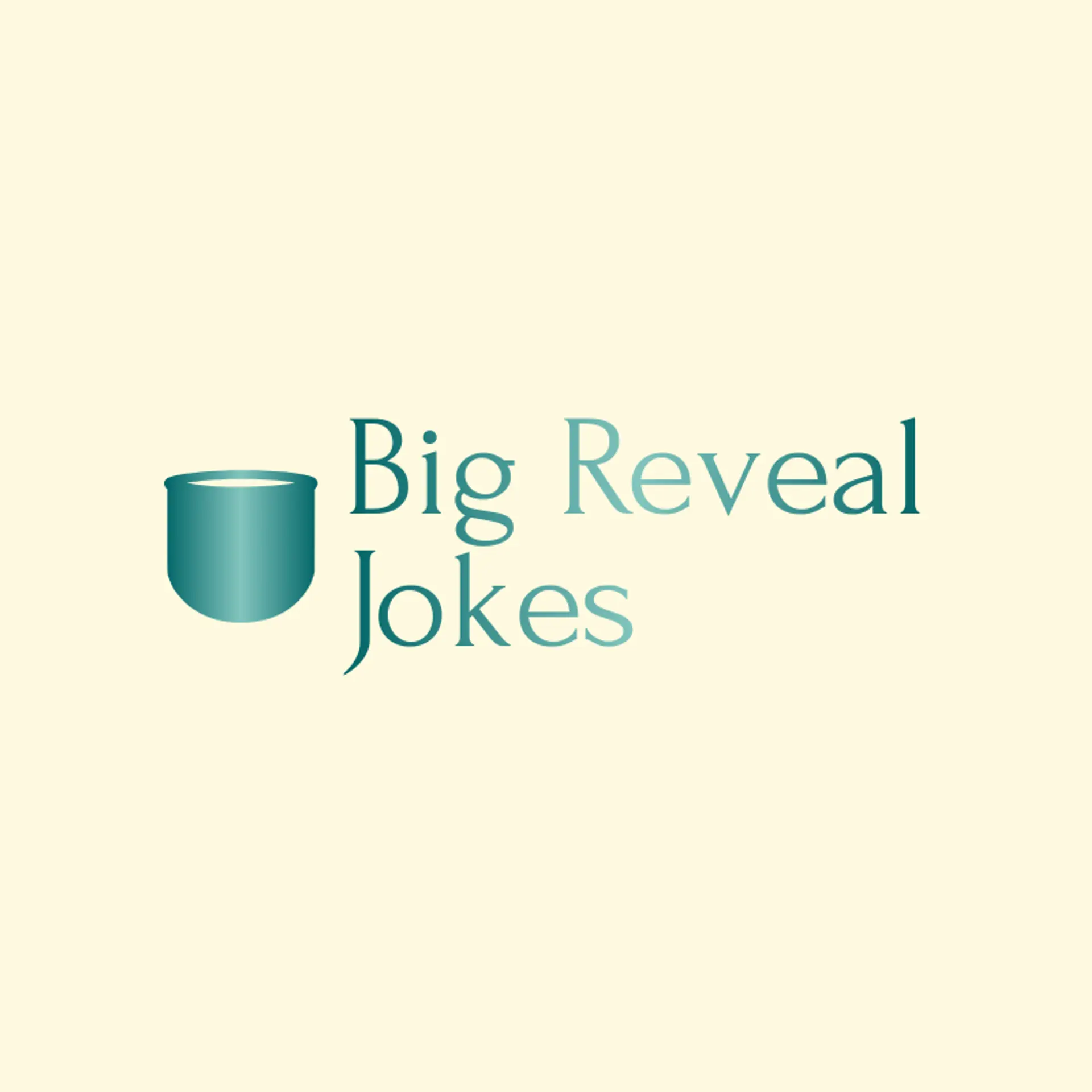 Big Reveal Jokes logo for comedy