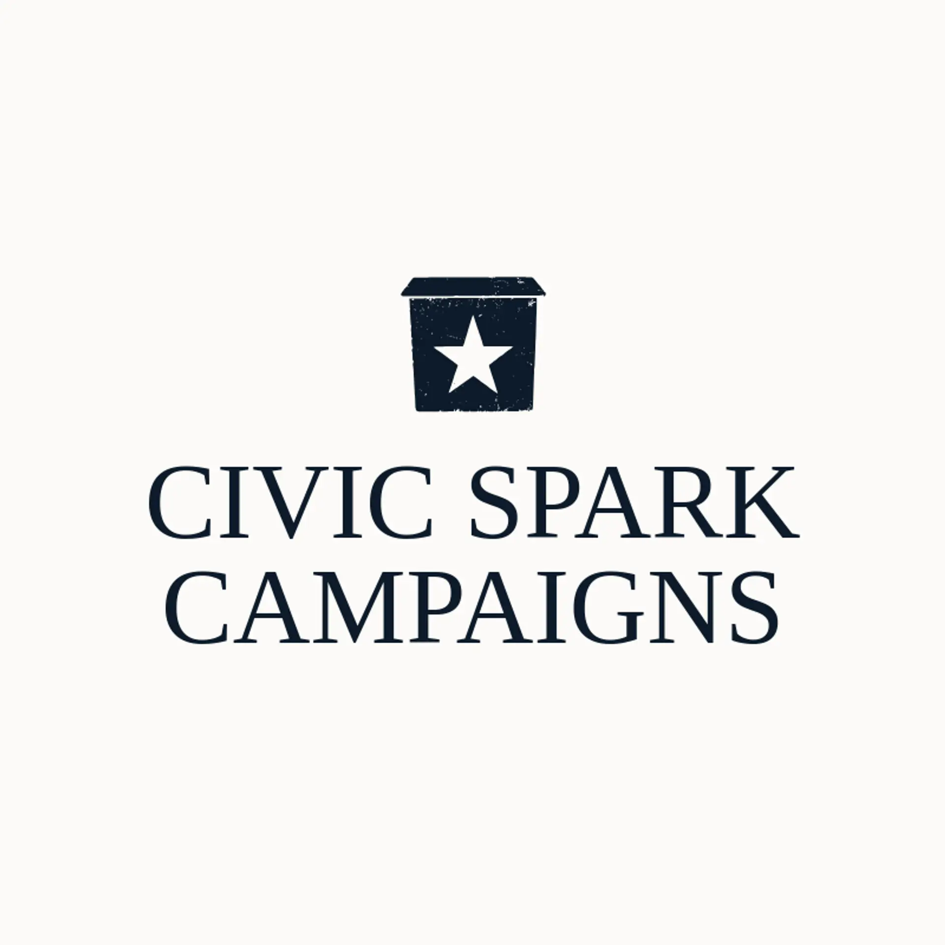 Civic Spark Campaigns logo for democracy