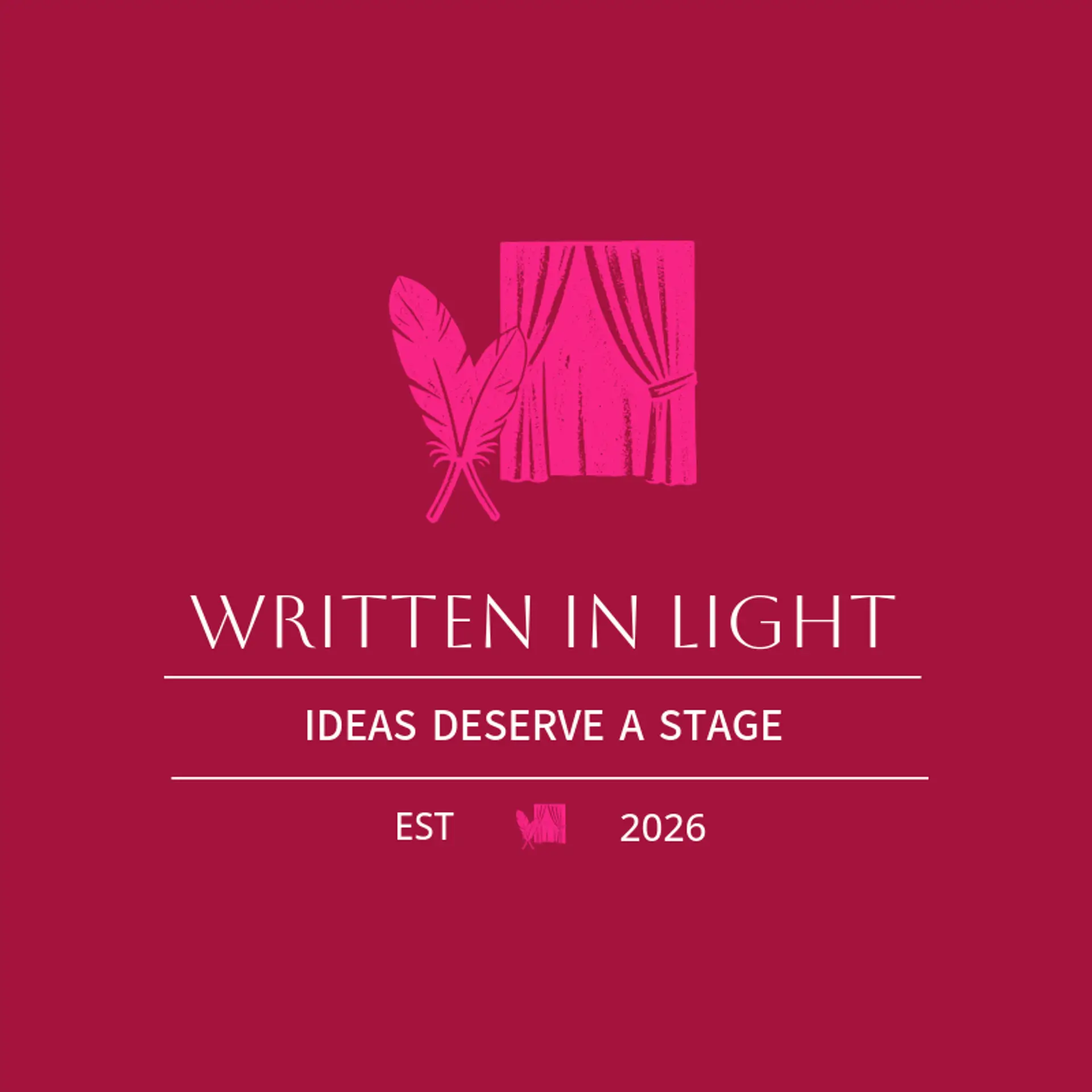 Written In Light logo for drama