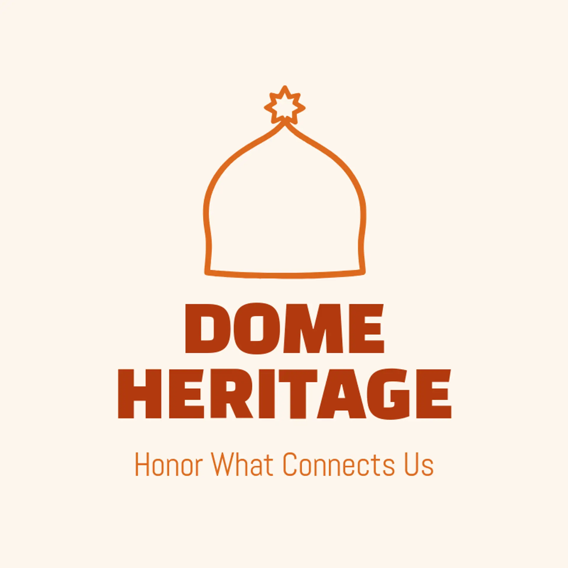 Dome Heritage logo for islamic