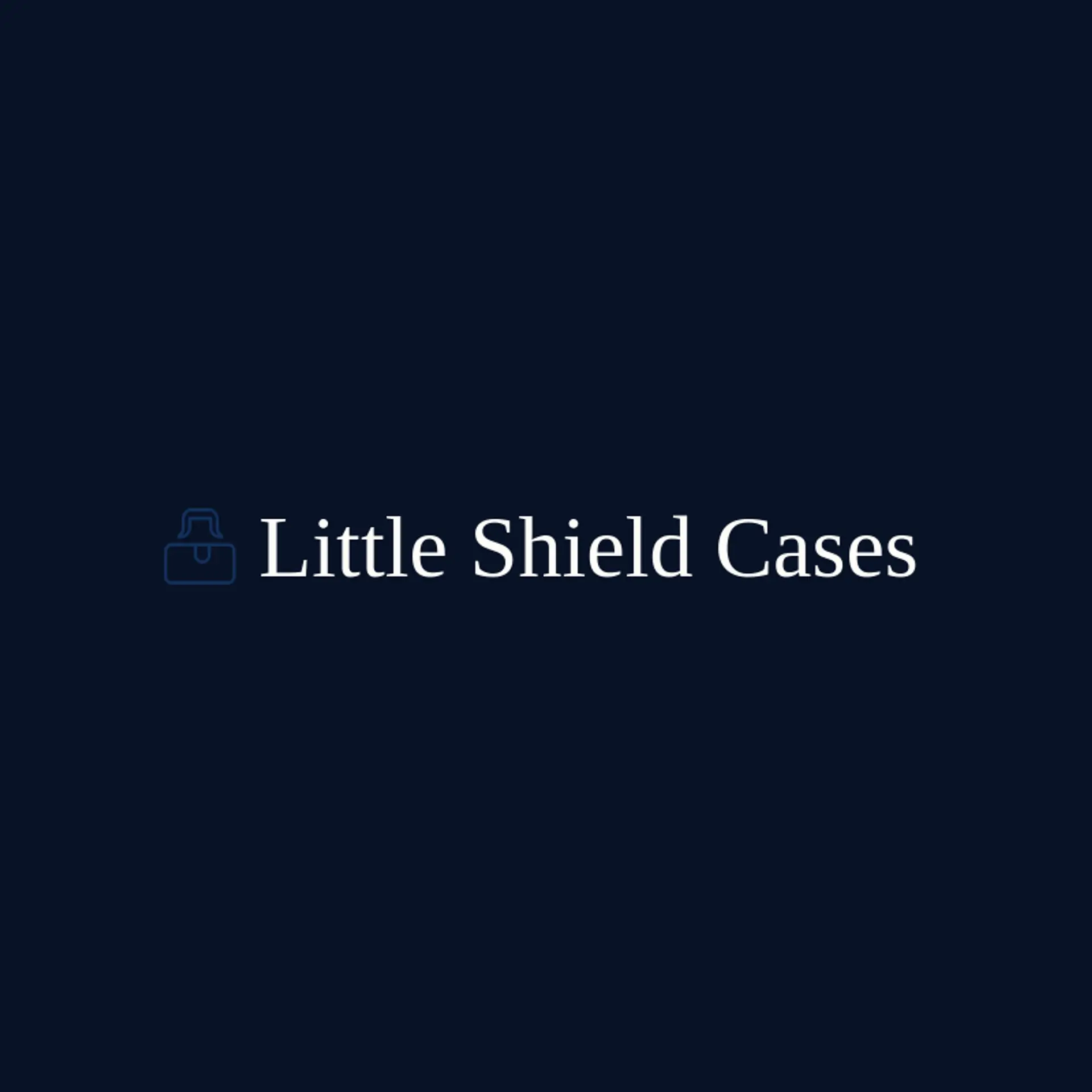 Little Shield Cases logo for case