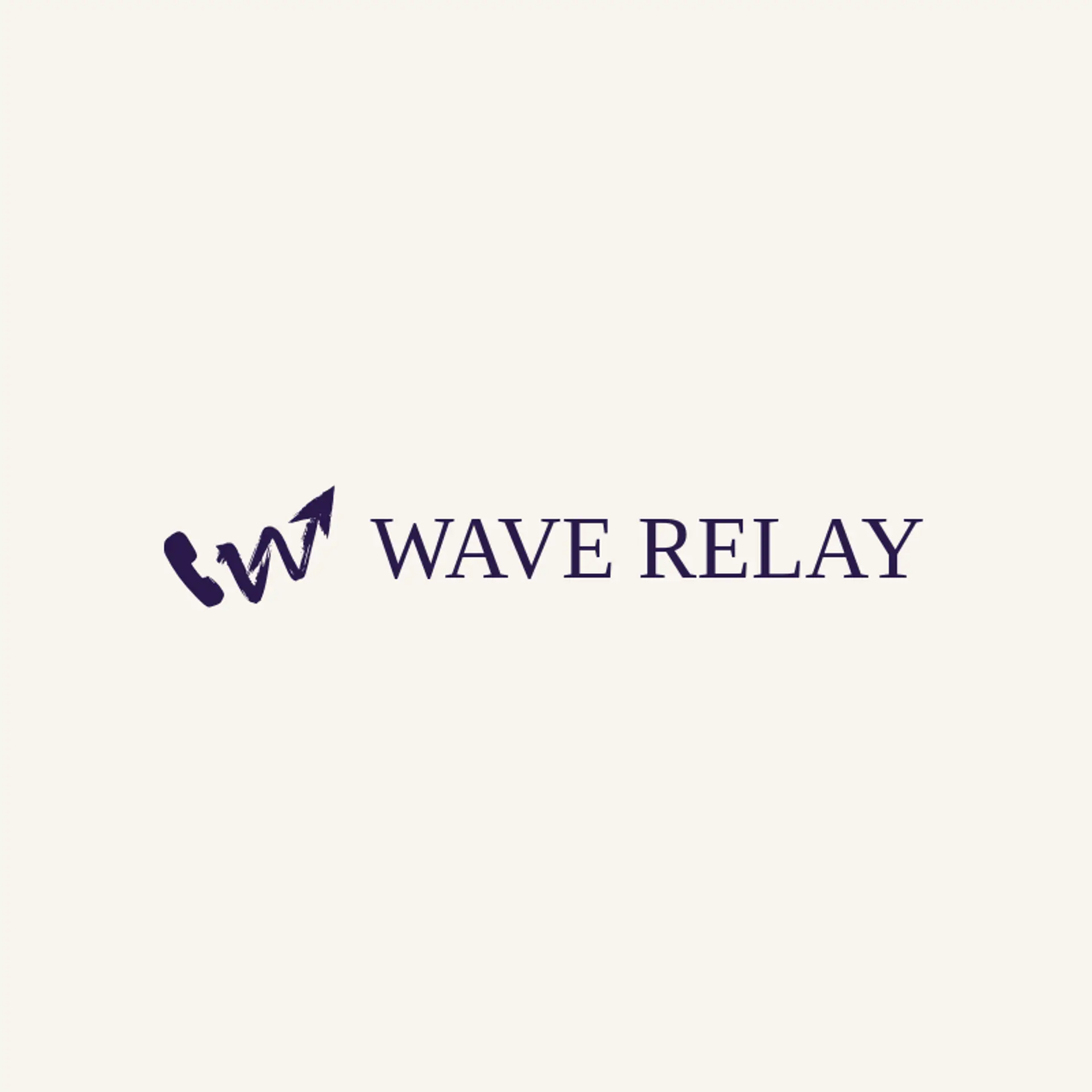 Wave Relay logo for telephone