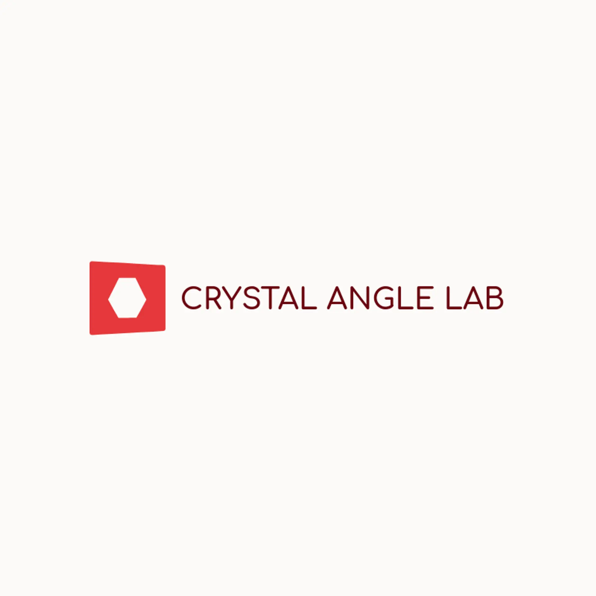 Crystal Angle Lab logo for hexagon