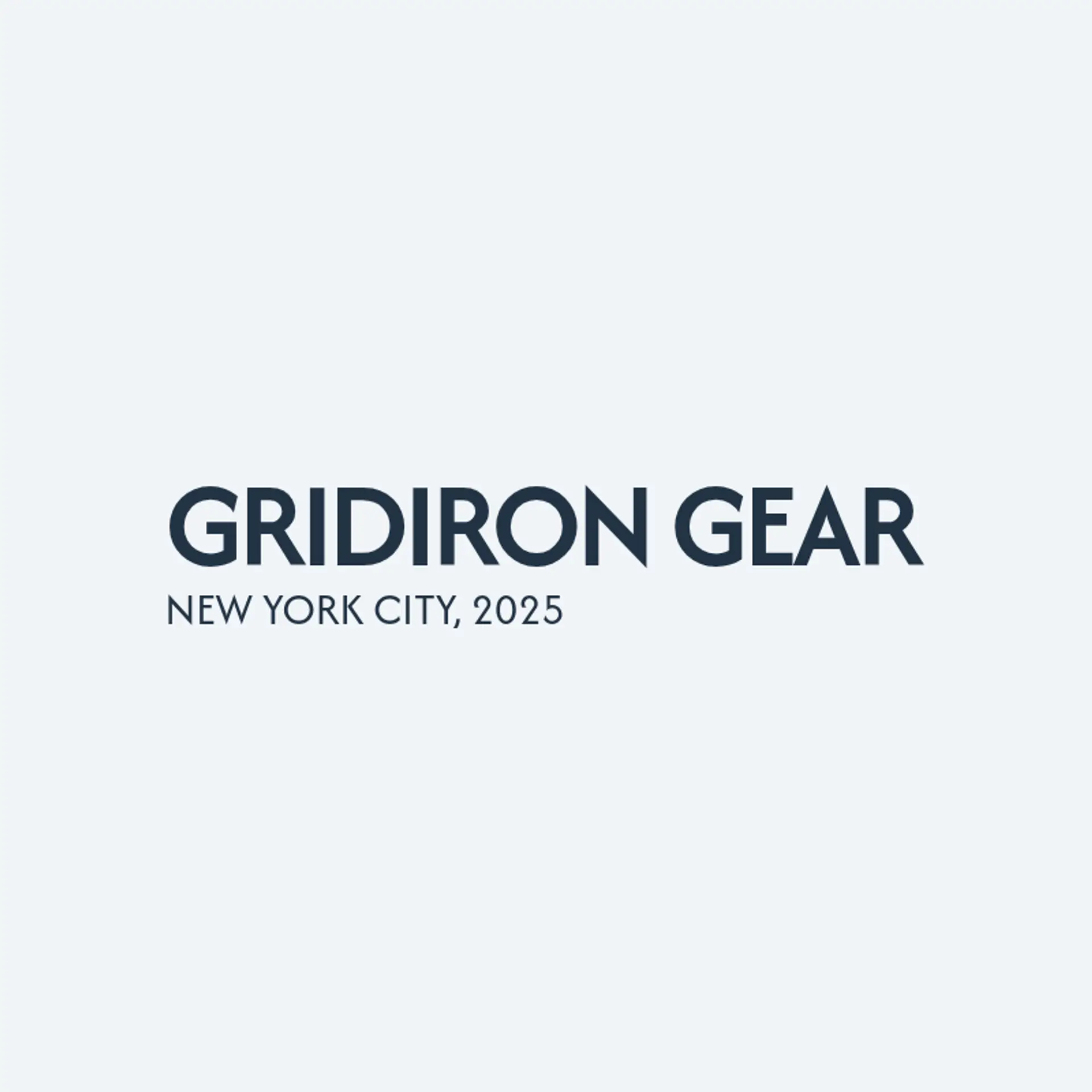 Gridiron Gear logo for cool sports