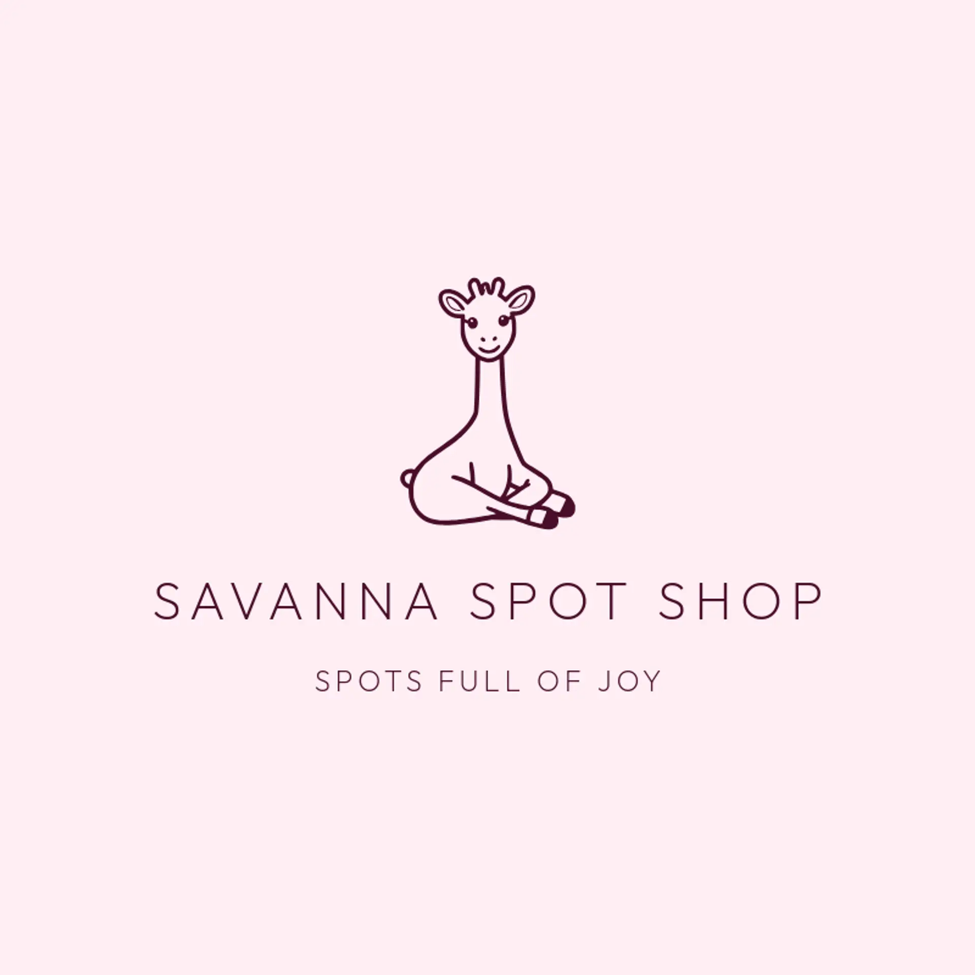 Savanna Spot Shop logo for giraffe