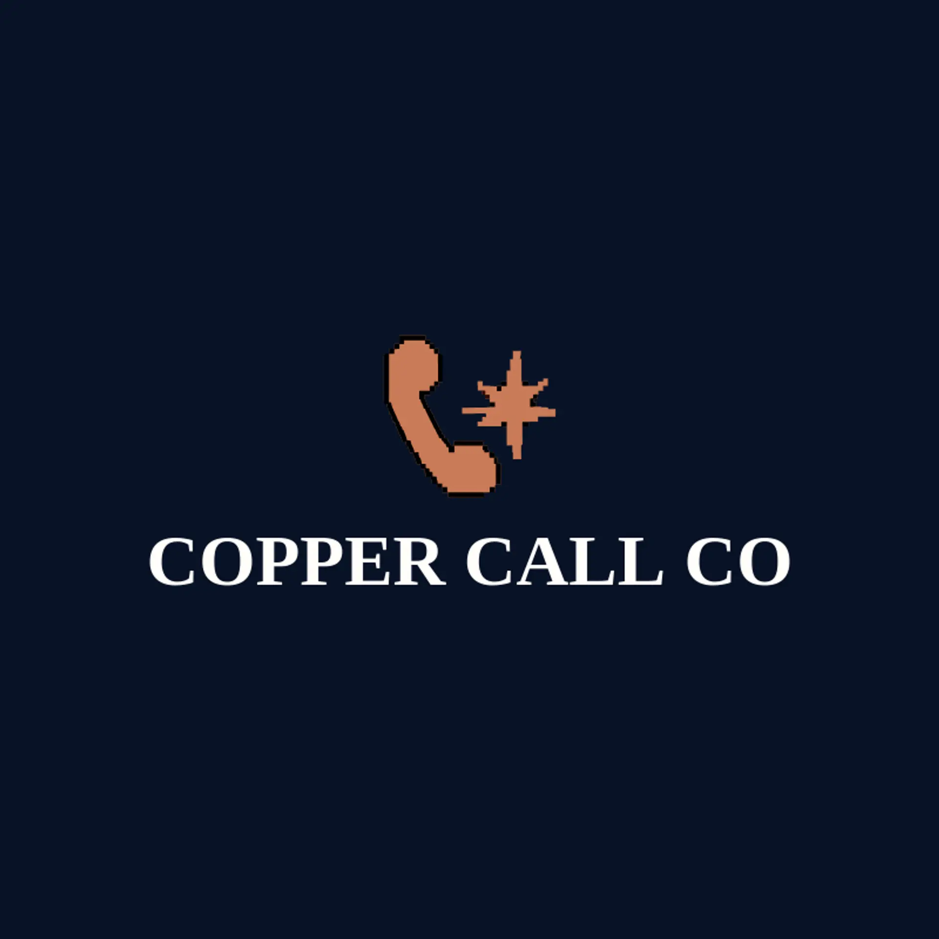 Copper Call Co logo for telephone